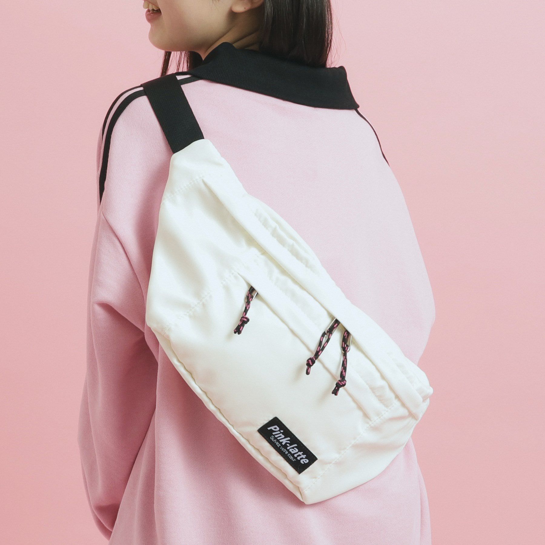 PINK-latte「ボディバッグ」|その他|ホワイト(001)