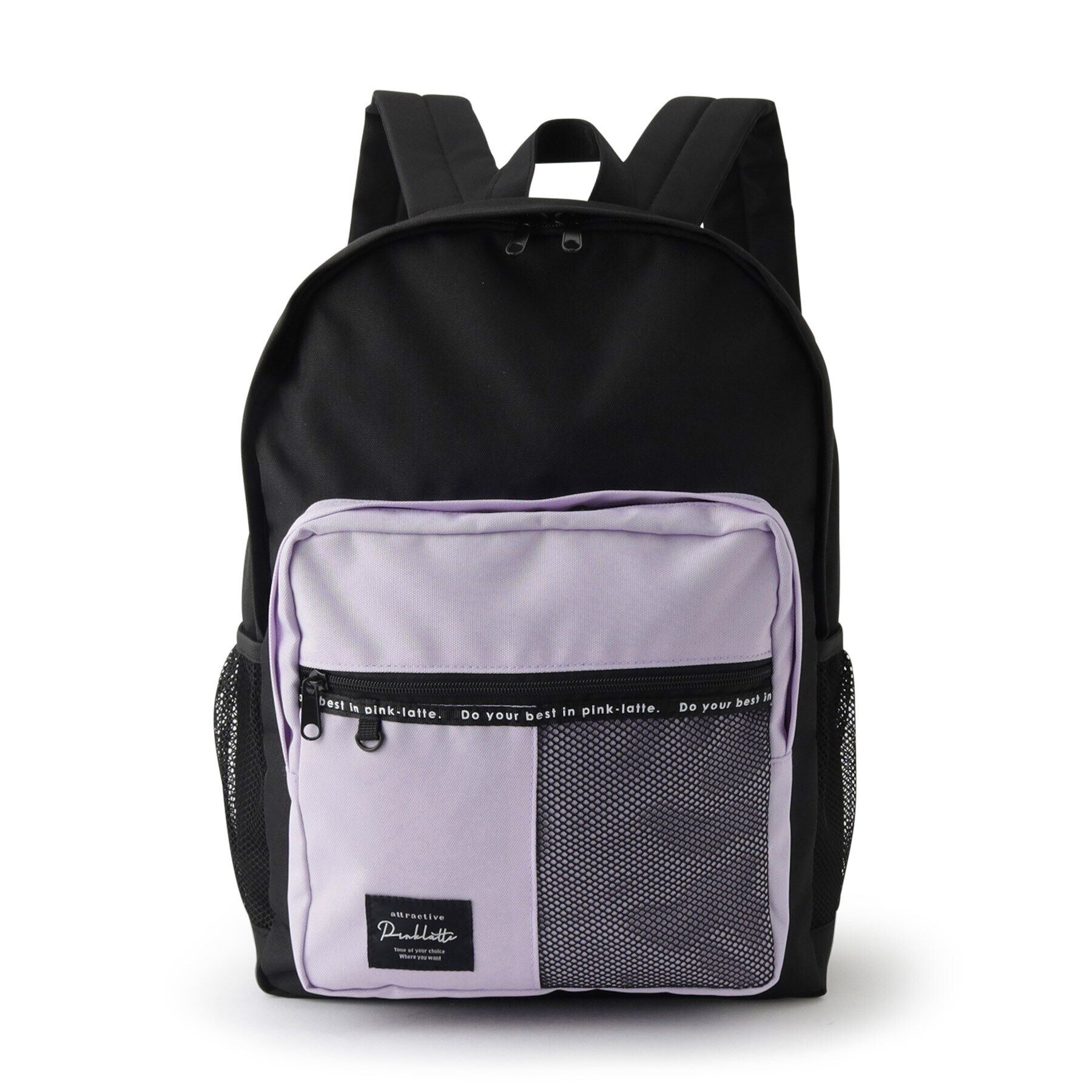 PINK-latte「【容量約23L】バイカラーリュック」|リュック|