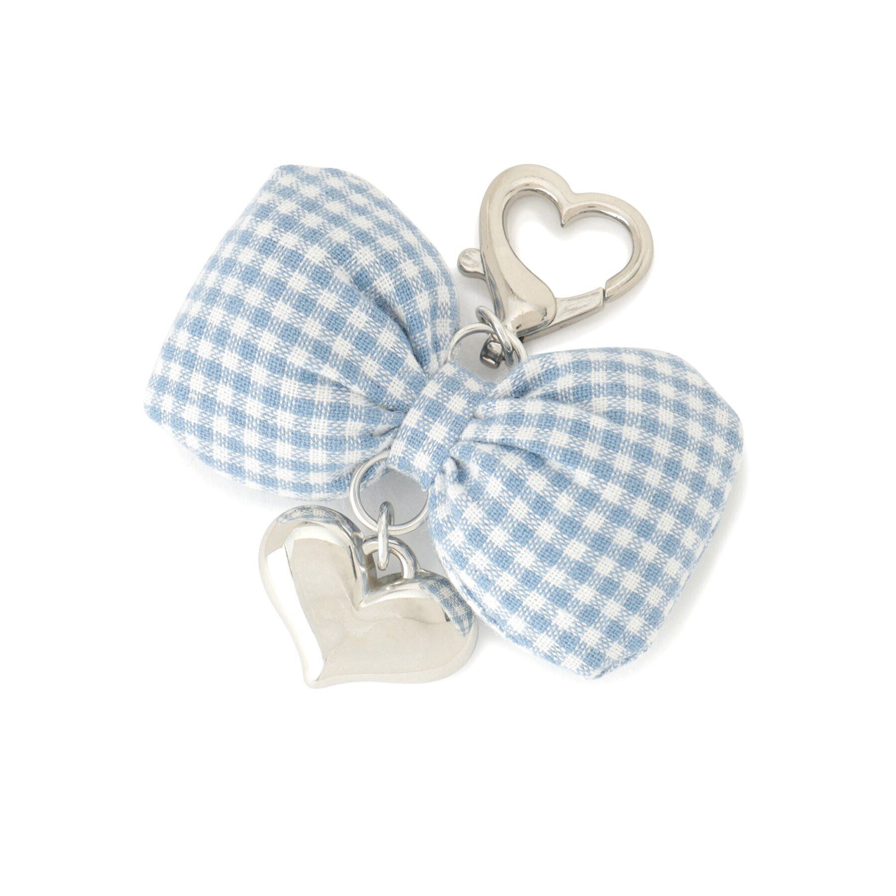 PINK-latte「リボンチャーム」|キーケース|ブルー(191)