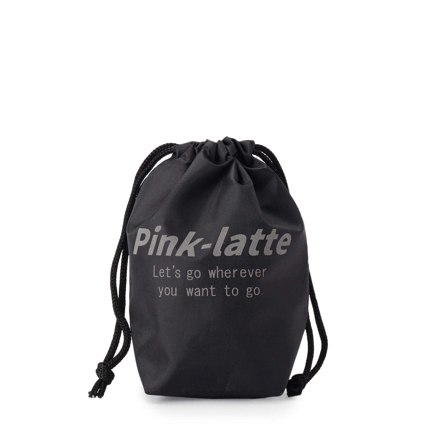 PINK-latte「グラデ巾着セット」|ポーチ|