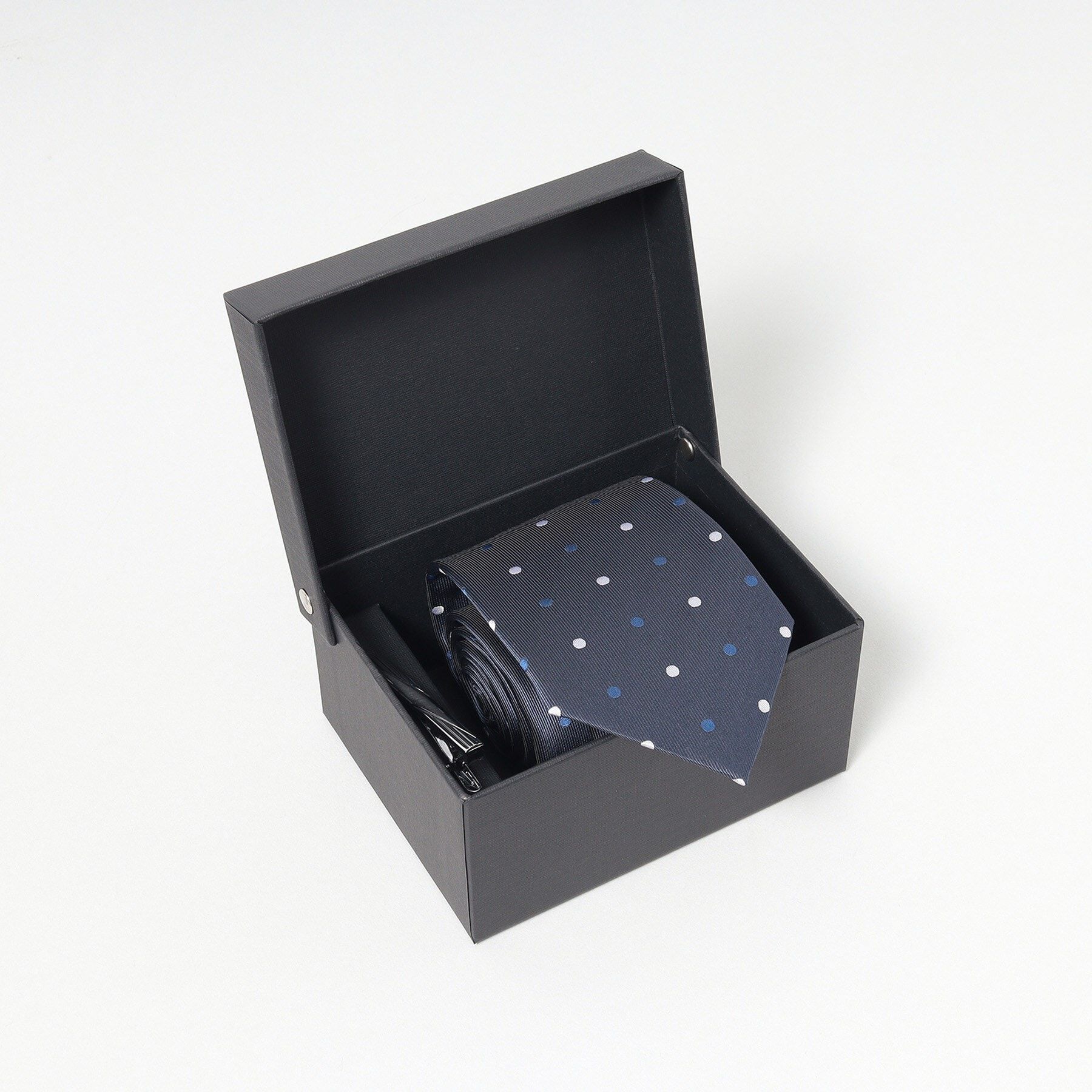 THE SHOP TK「ネクタイ＆タイピン ギフトBOXセット」|ネクタイ・蝶ネクタイ|ネイビー(893)