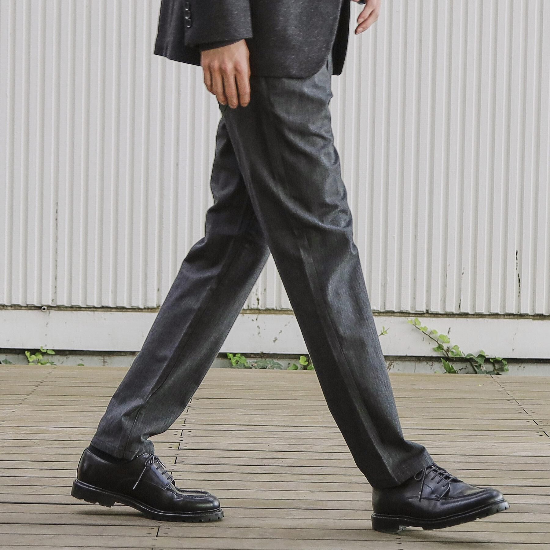 THE SHOP TK「7DAYSヘリンボンパンツ WARM【裏起毛/ストレッチ/洗濯機OK】」|その他|