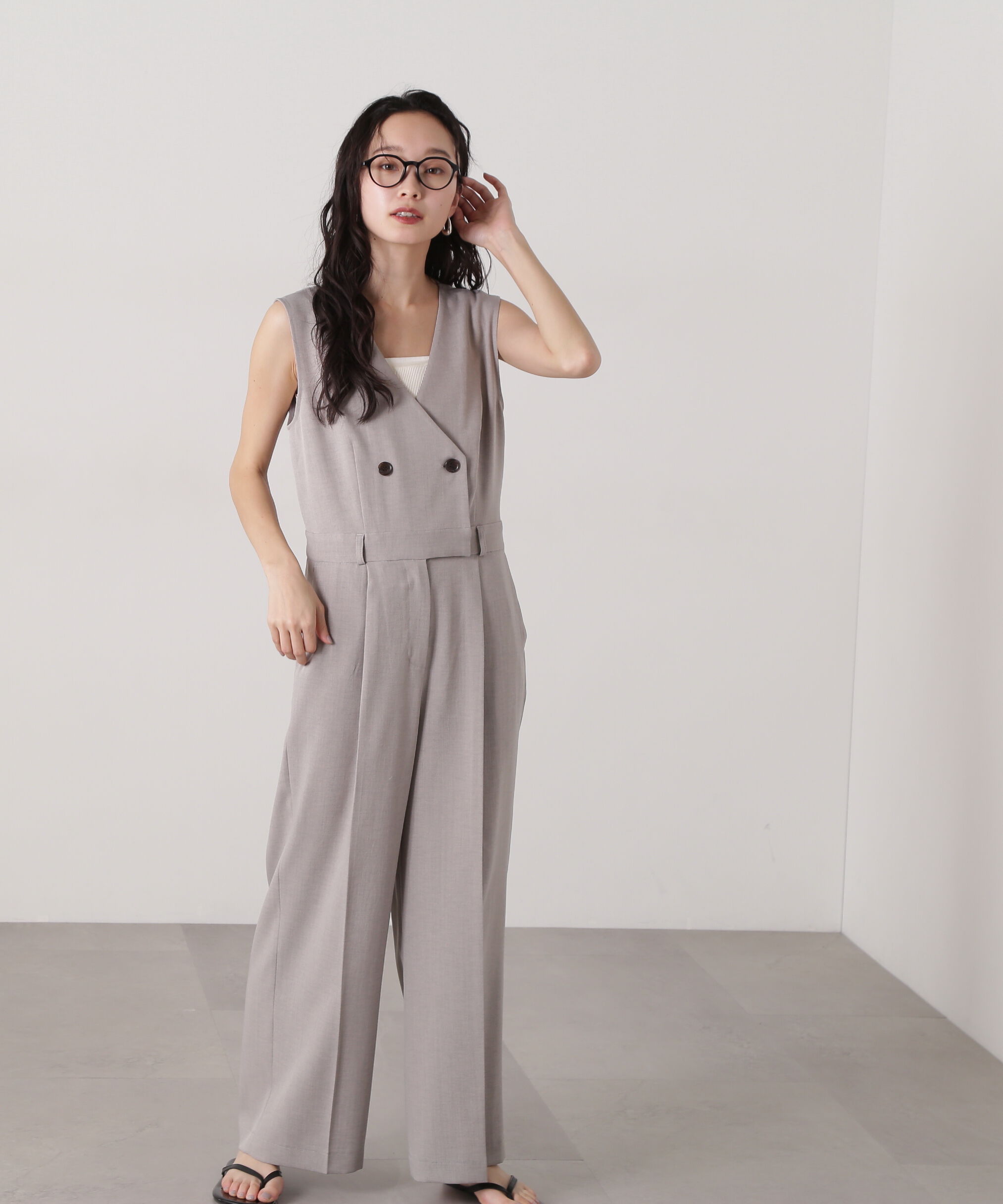  「Vカラーダブルオールインワン」|ワンピース|