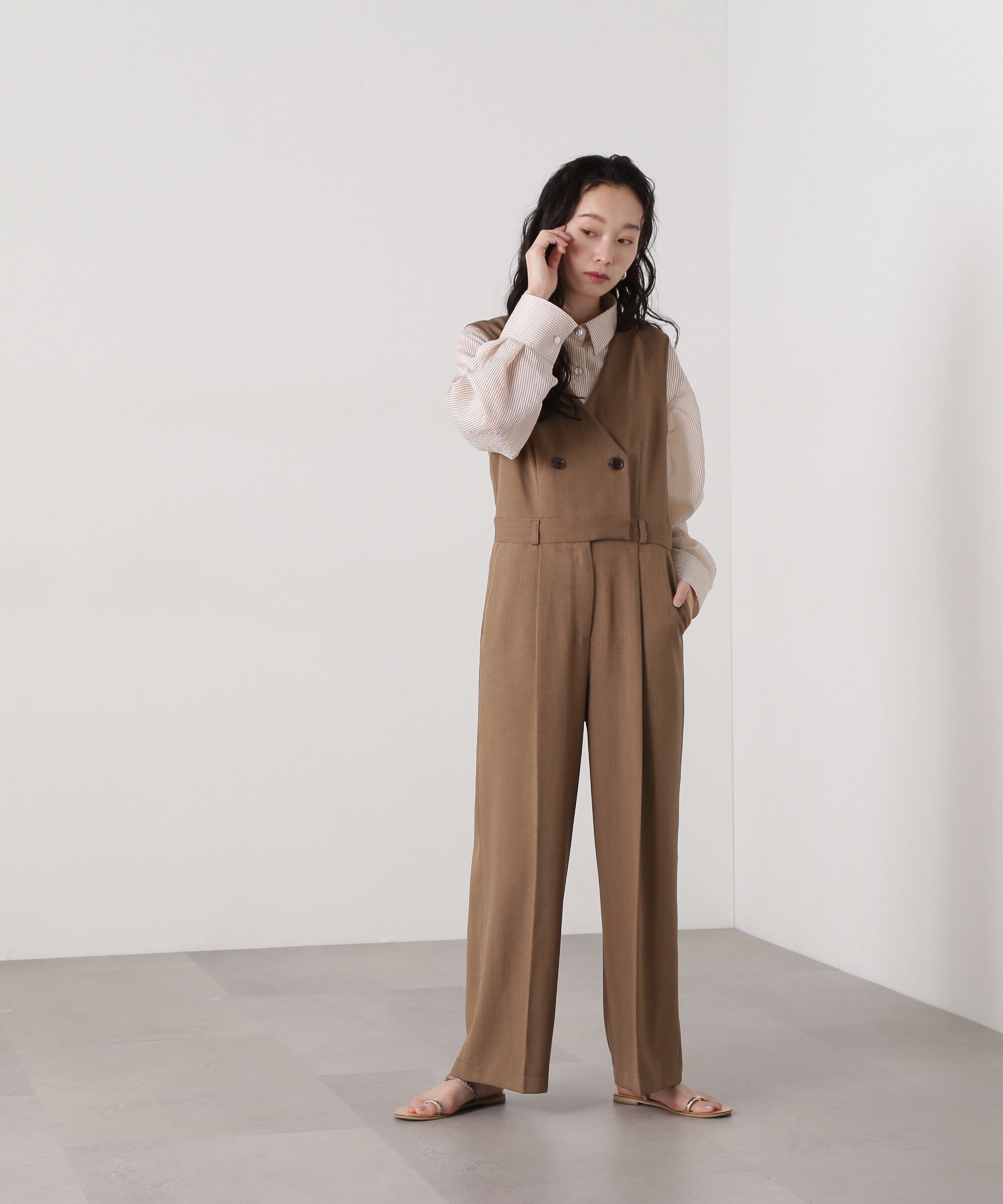  「Vカラーダブルオールインワン」|ワンピース|