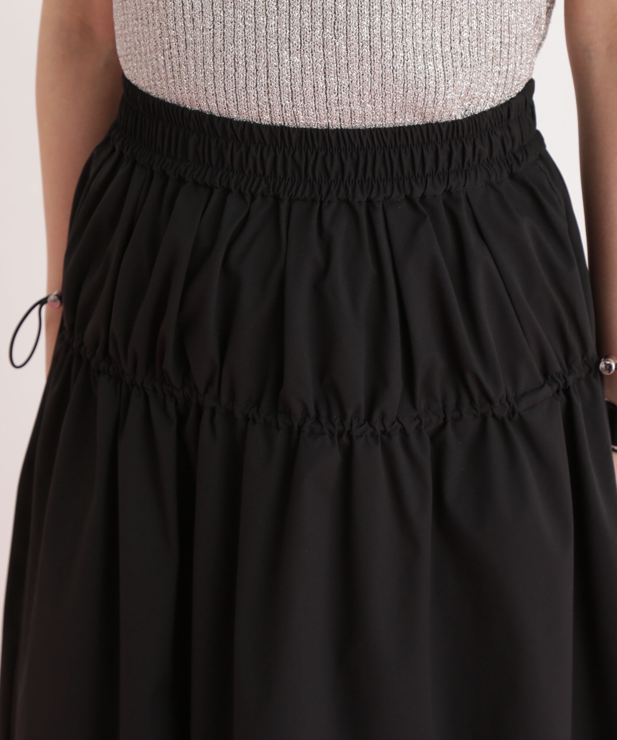  「ドロスト切替スカート」|スカート|