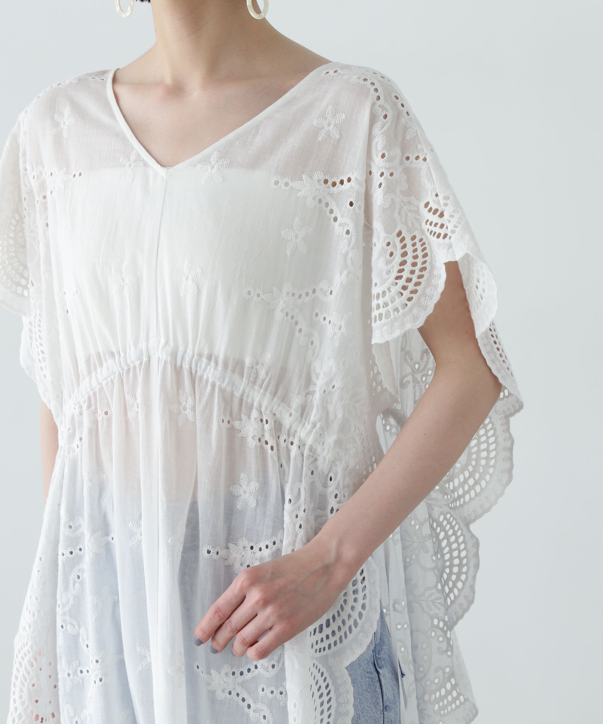  「スカラップレースワンピース」|ワンピース|