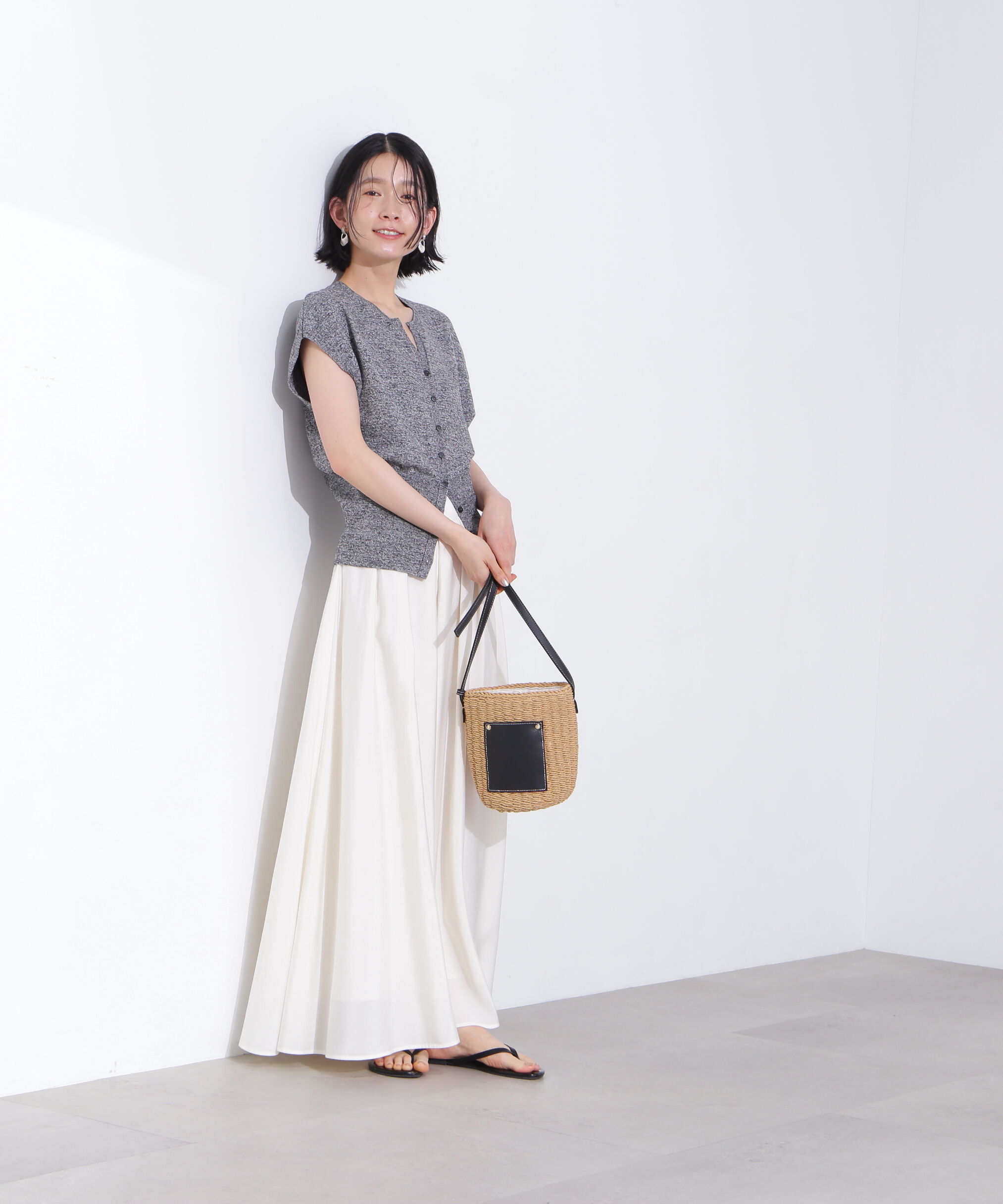  「シアータックフレアスカート」|スカート|