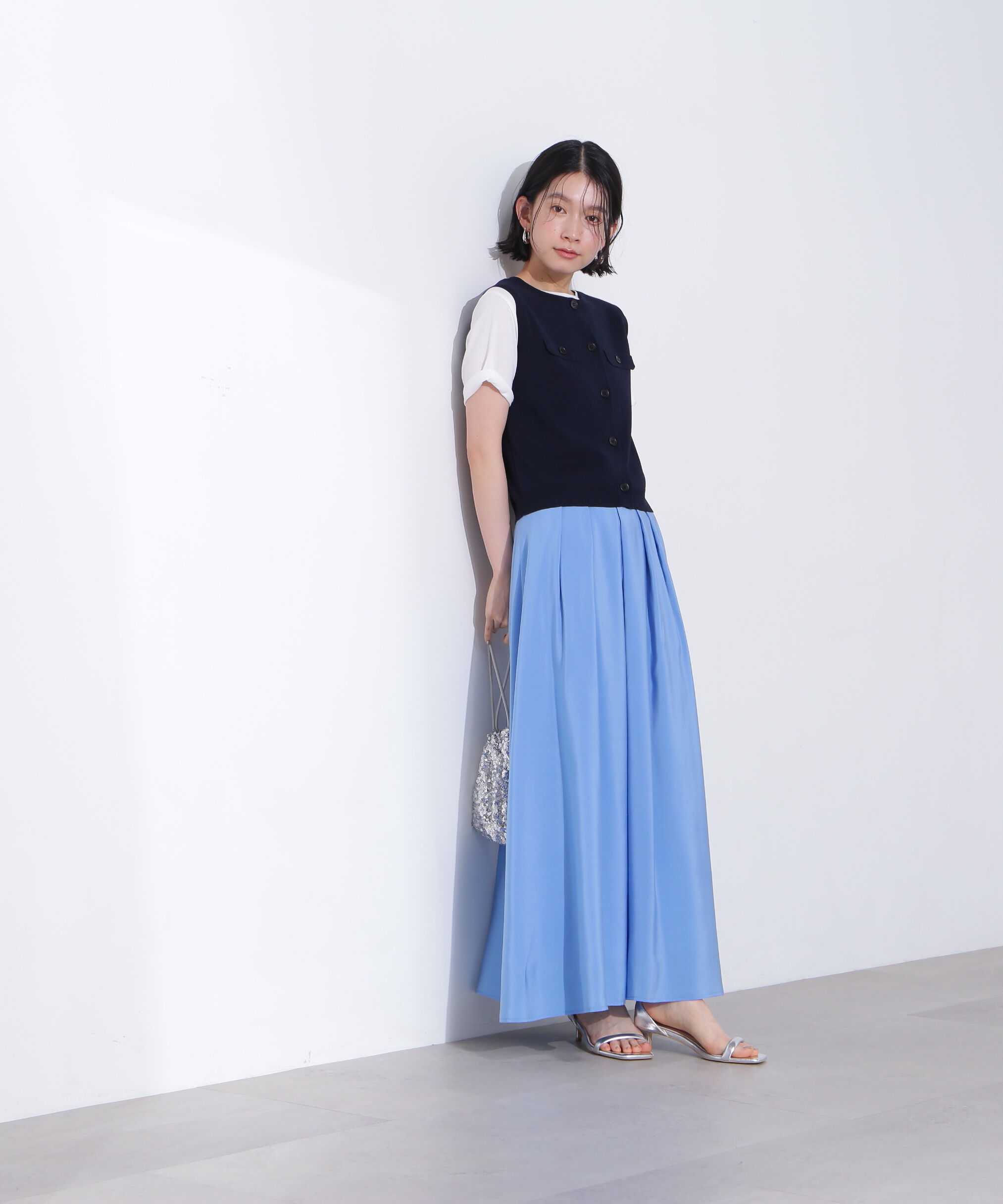  「シアータックフレアスカート」|スカート|