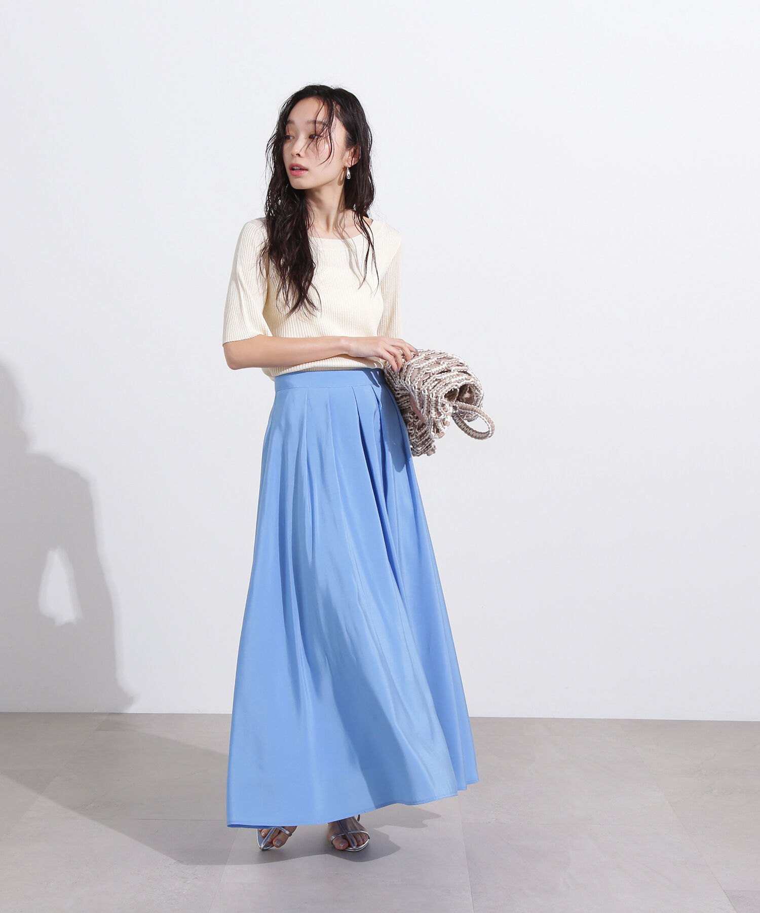  「シアータックフレアスカート」|スカート|