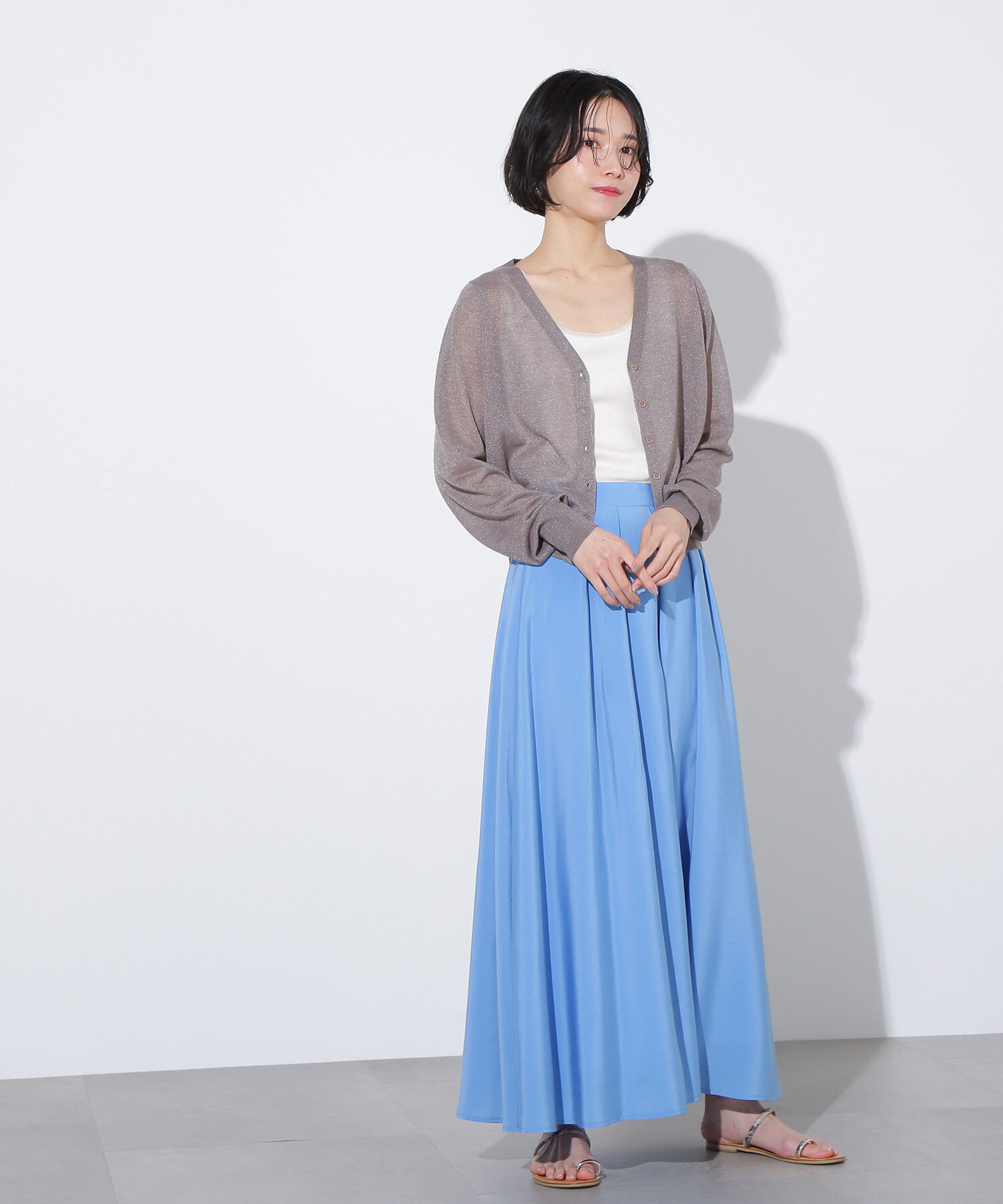  「シアータックフレアスカート」|スカート|