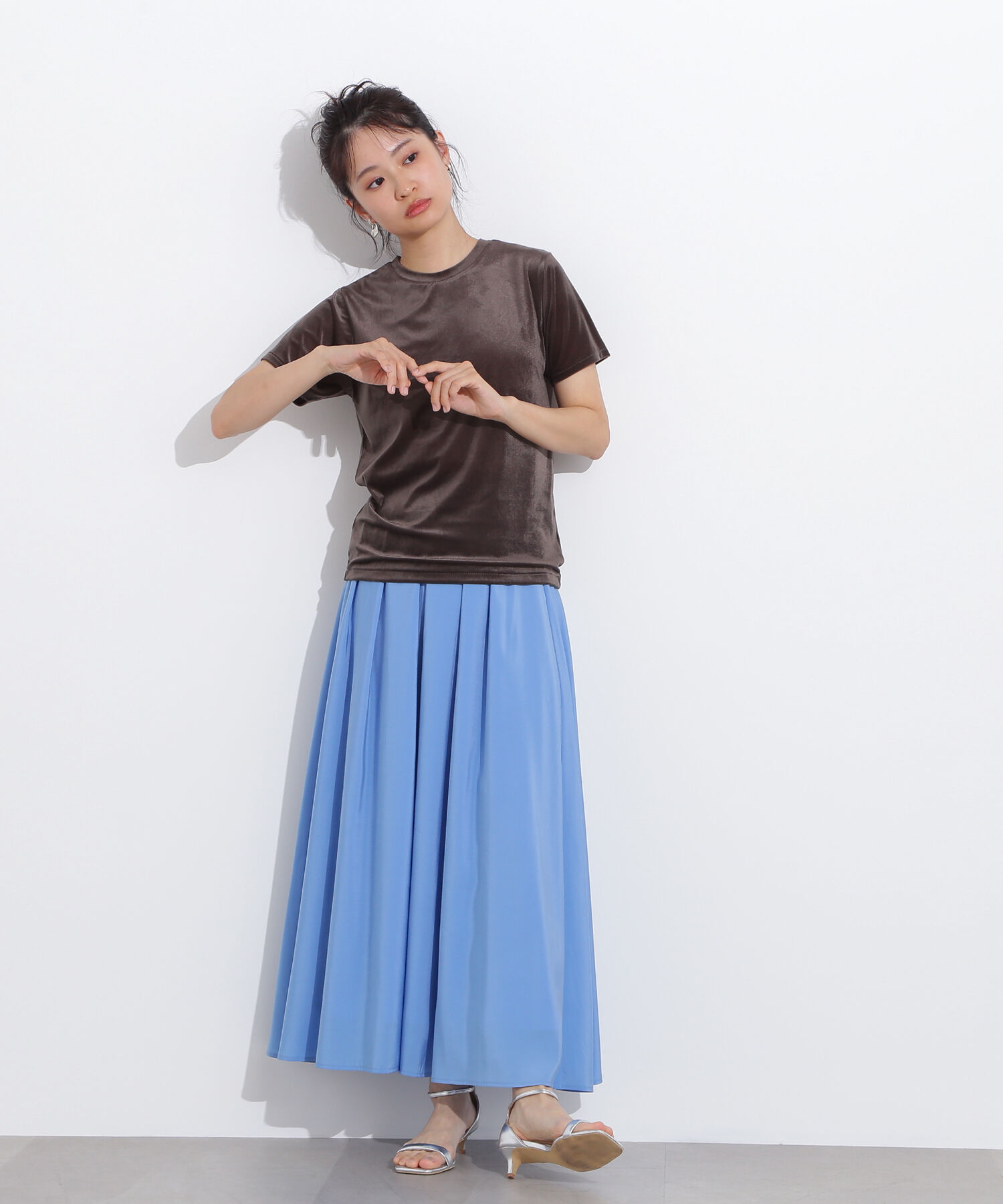  「シアータックフレアスカート」|スカート|