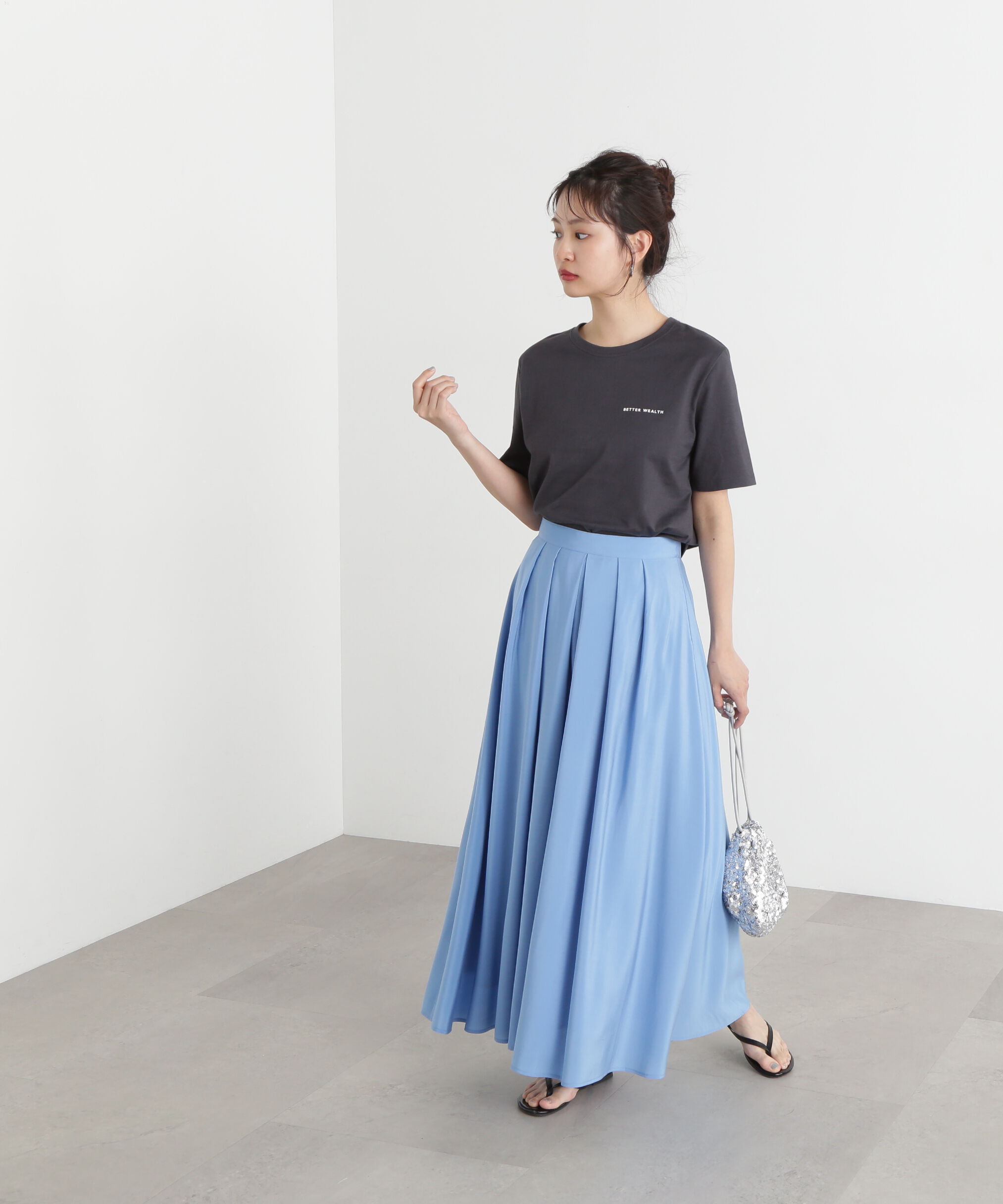  「シアータックフレアスカート」|スカート|
