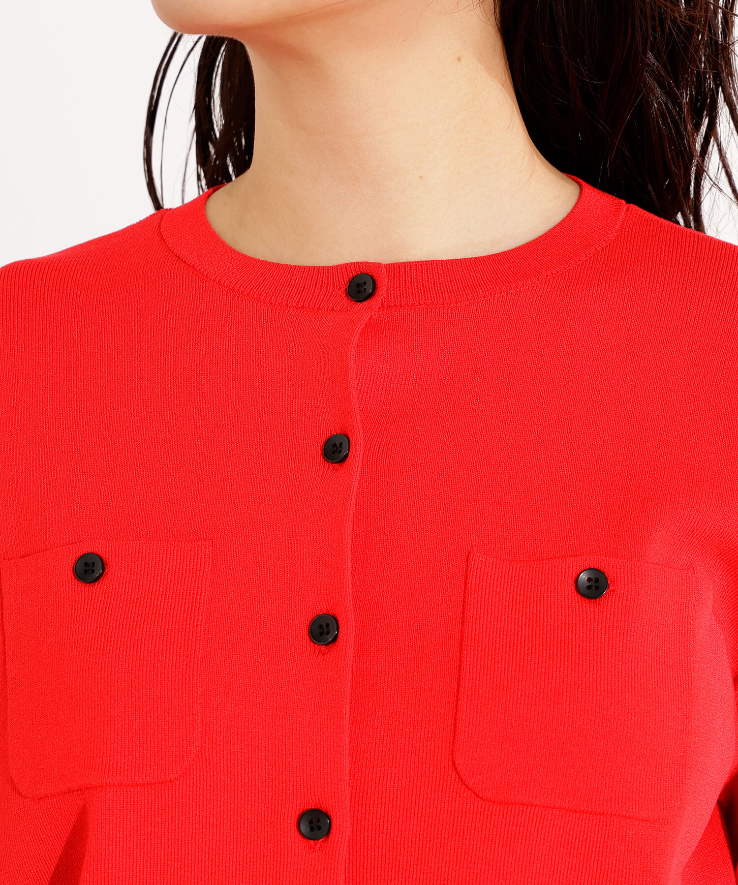  「ベーシックポケットカーディガン」|ニット・セーター|