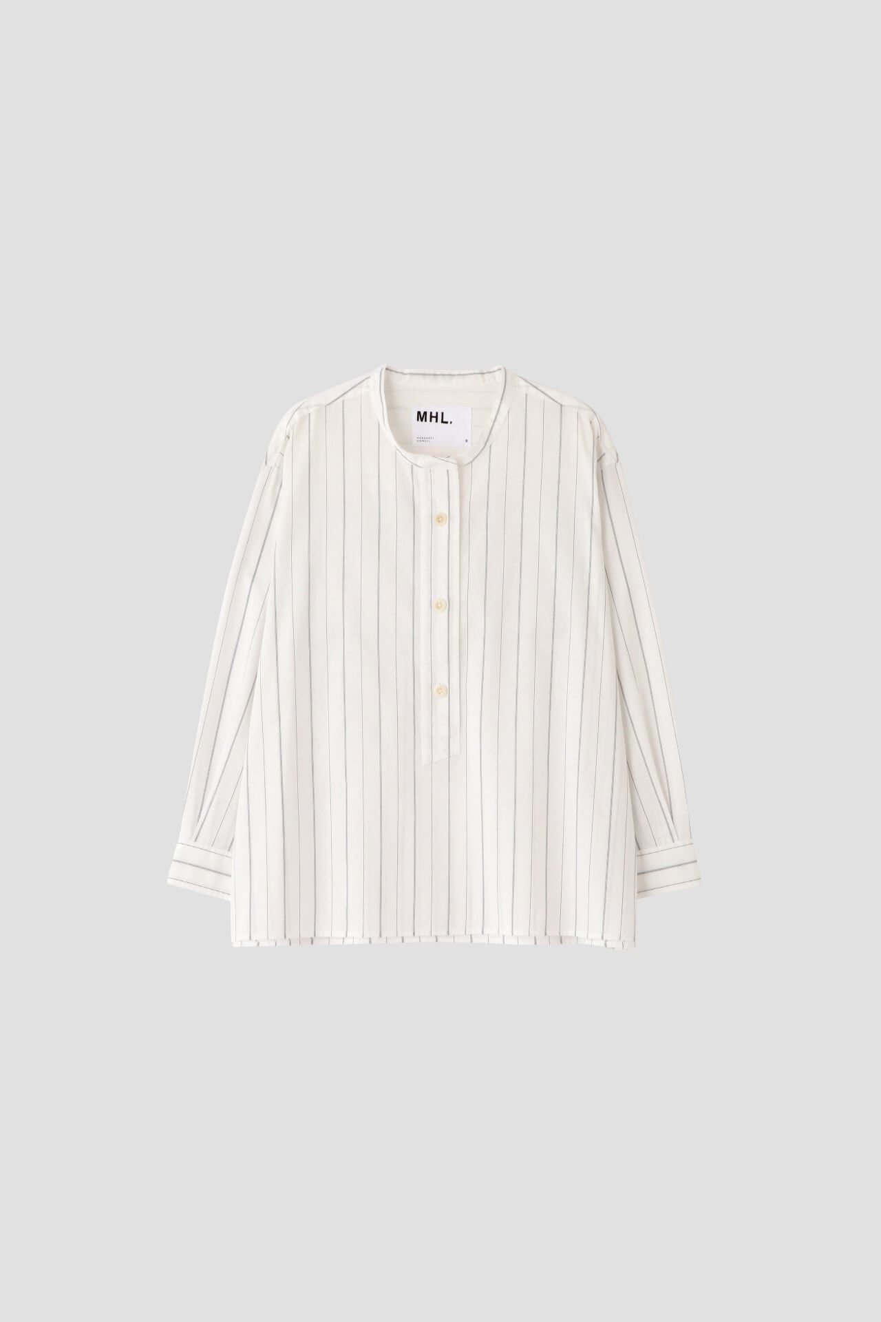 MHL.「GRAPHIC COTTON STRIPE」|シャツ・ブラウス|