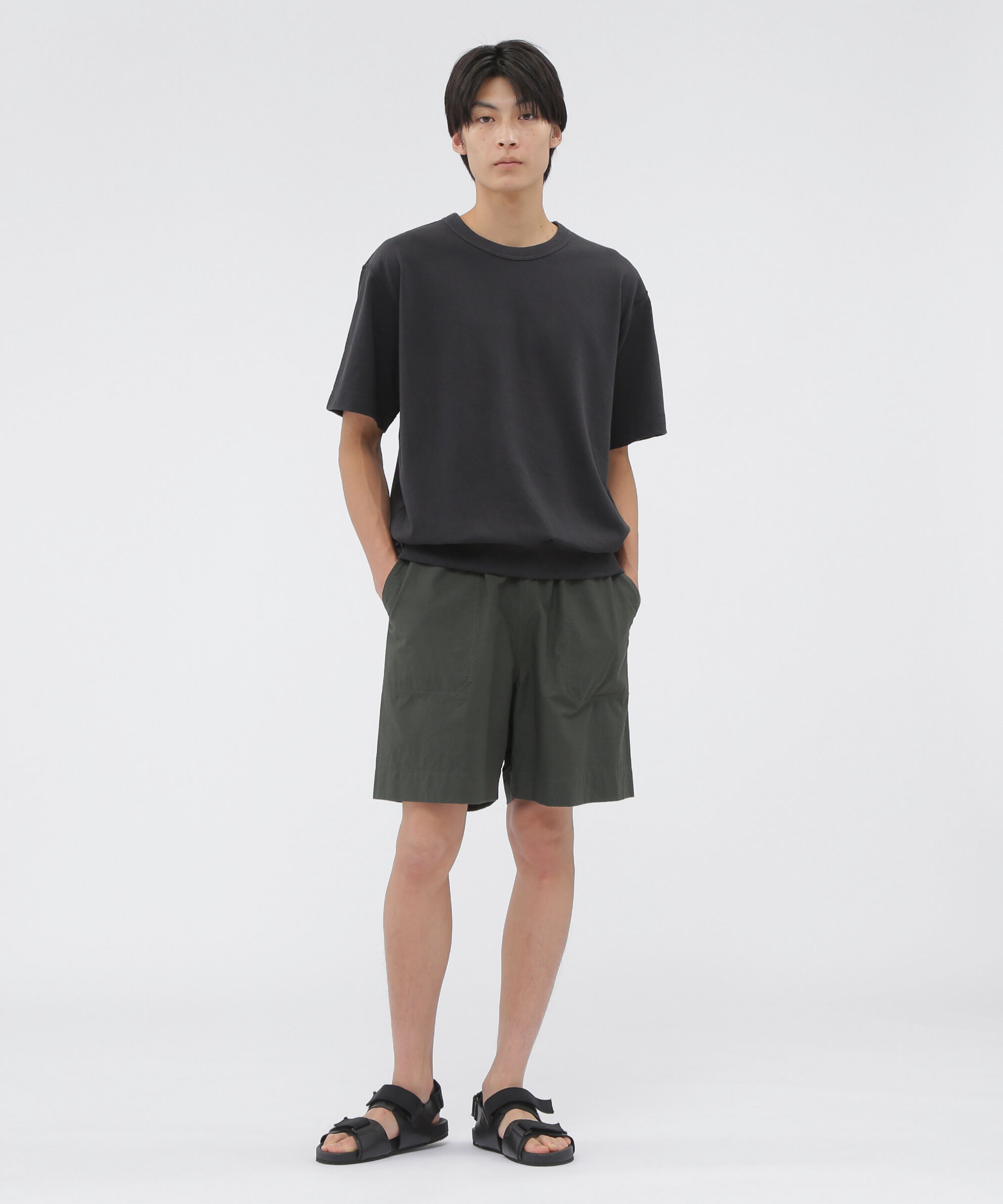 MHL.「DRY LIGHT LOOPBACK JERSEY TOP」|Tシャツ・カットソー|