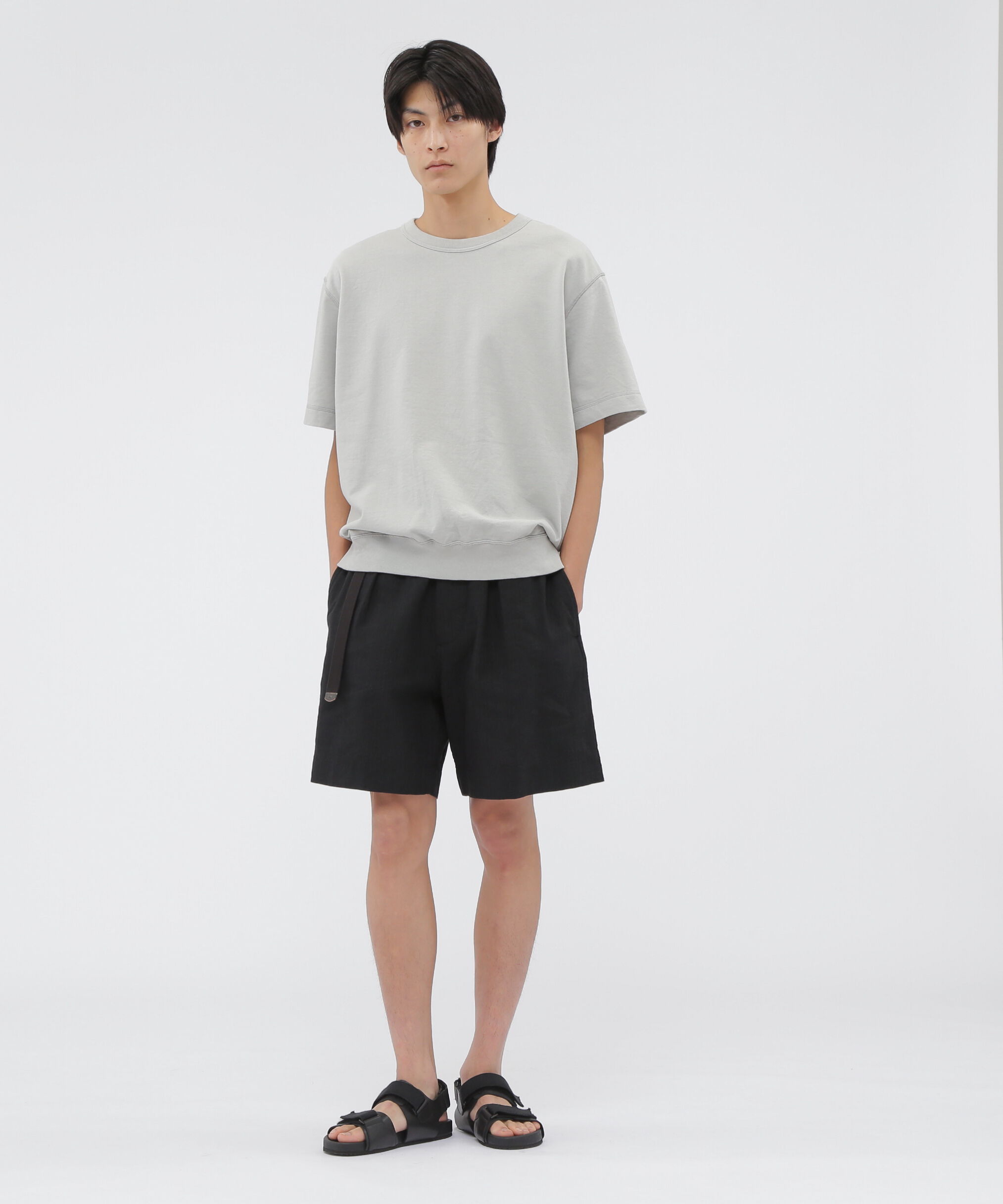 MHL.「DRY LIGHT LOOPBACK JERSEY TOP」|Tシャツ・カットソー|