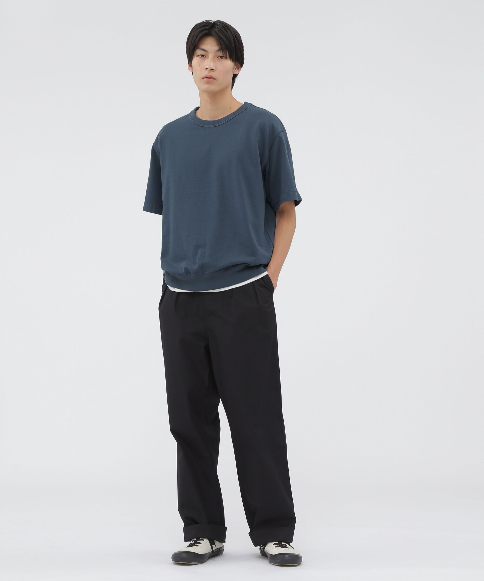 MHL.「DRY LIGHT LOOPBACK JERSEY TOP」|Tシャツ・カットソー|