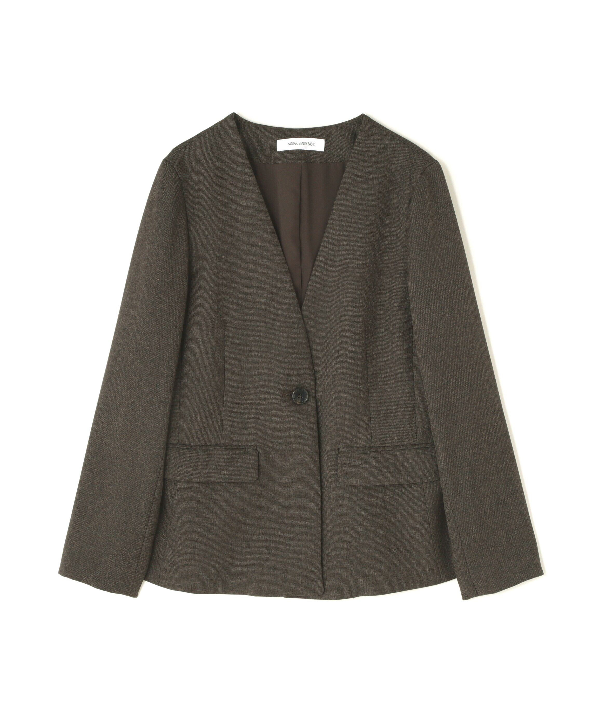  「シャークスキン SETUP ノーカラージャケット　24AW」|その他|