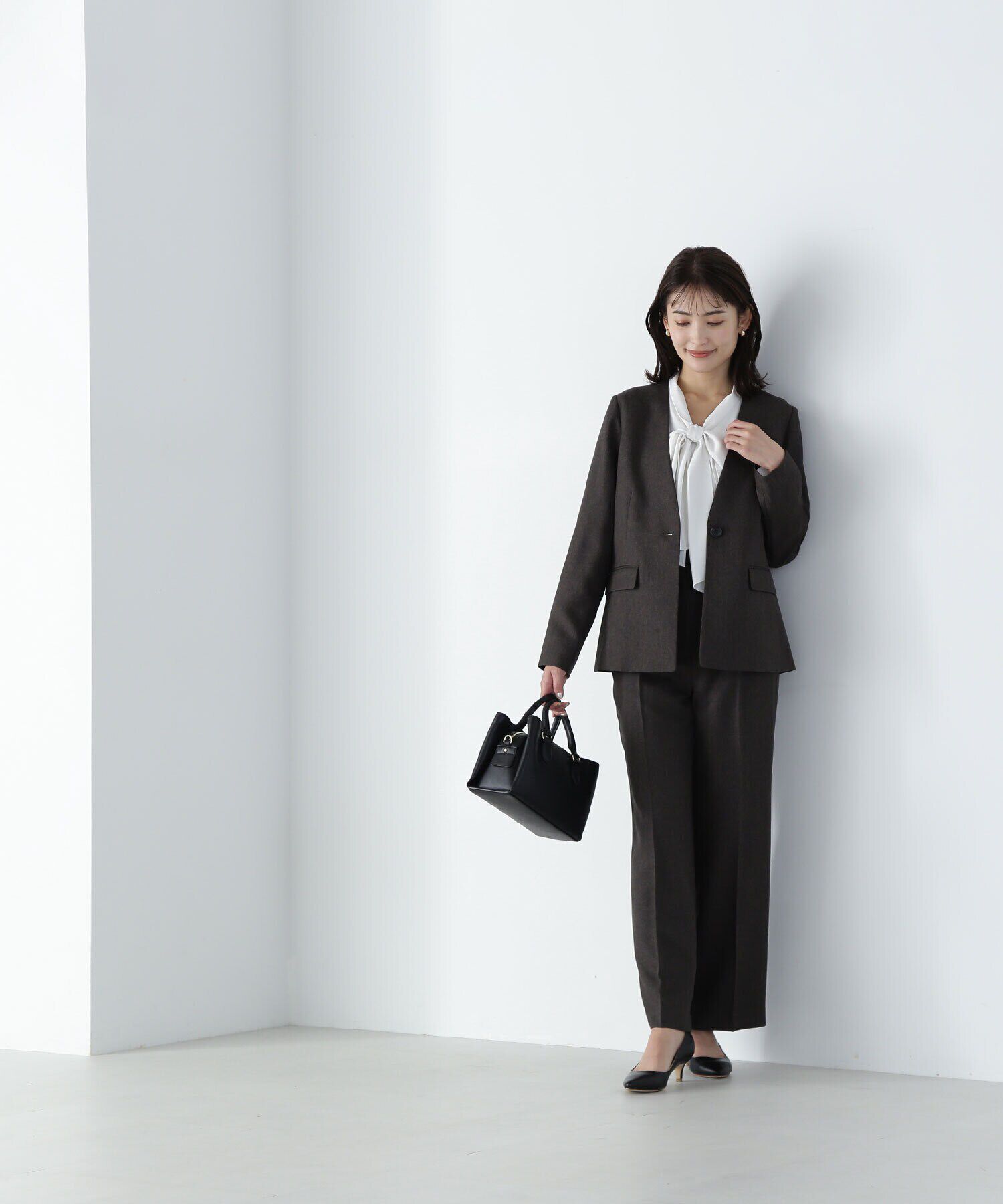  「シャークスキン SETUP ノーカラージャケット　24AW」|その他|