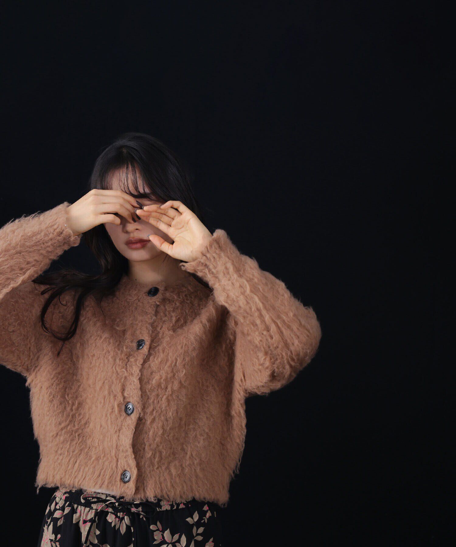  「フェザーニットカーディガン」|ニット・セーター|