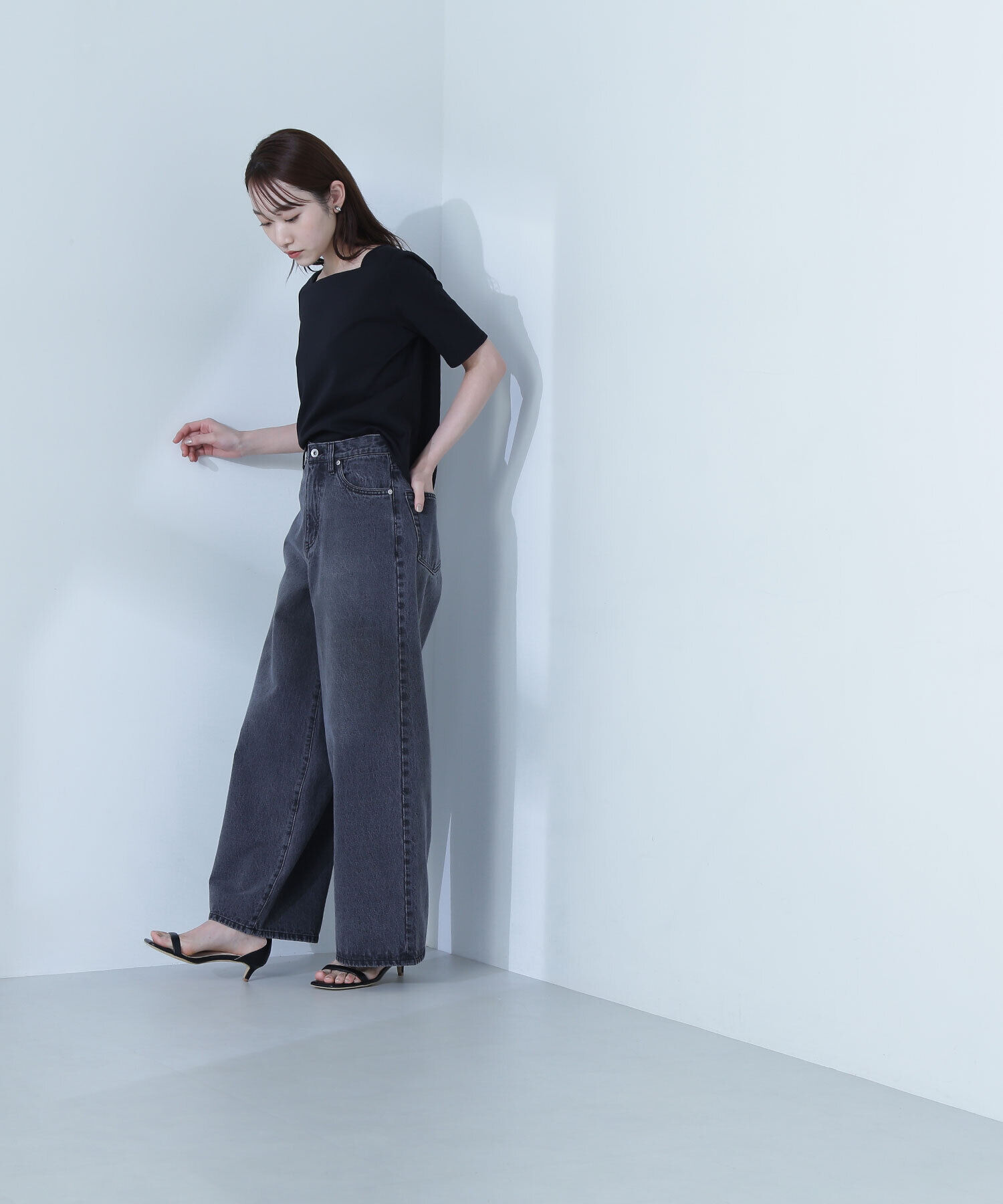  「バギーデニムパンツ」|その他|