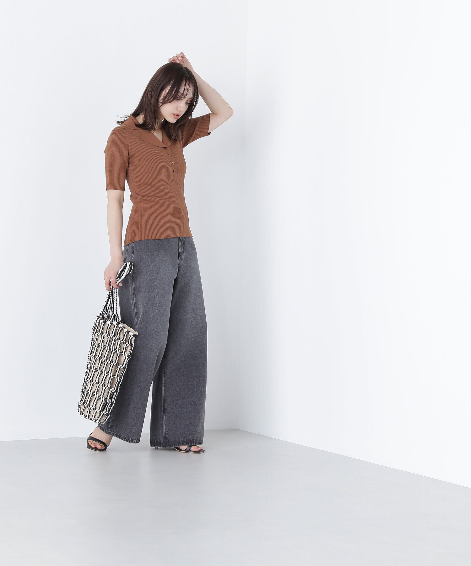  「バギーデニムパンツ」|その他|