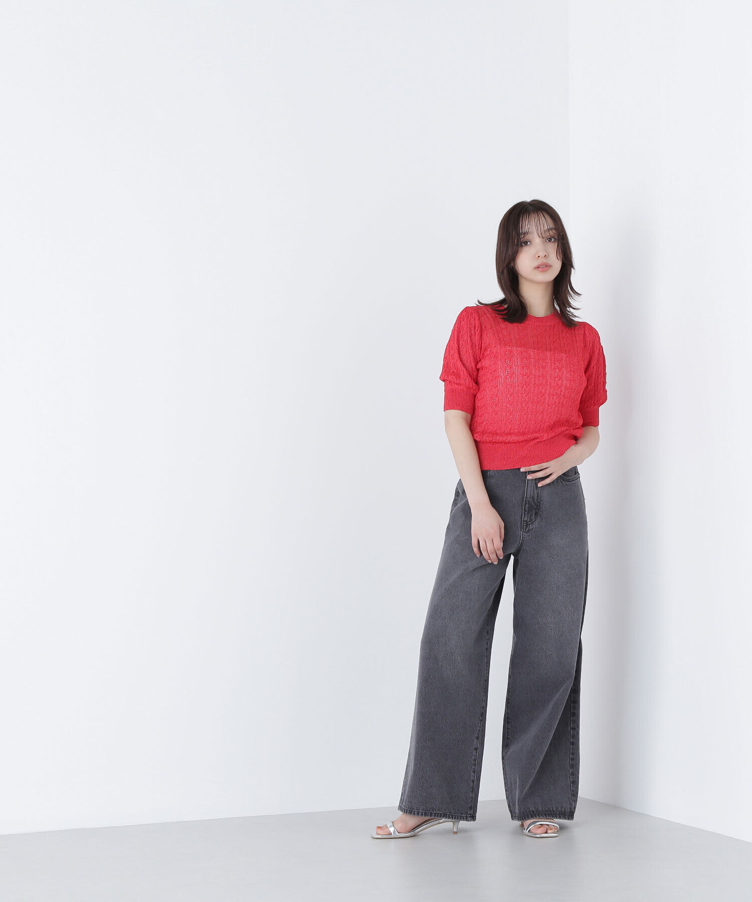  「バギーデニムパンツ」|その他|