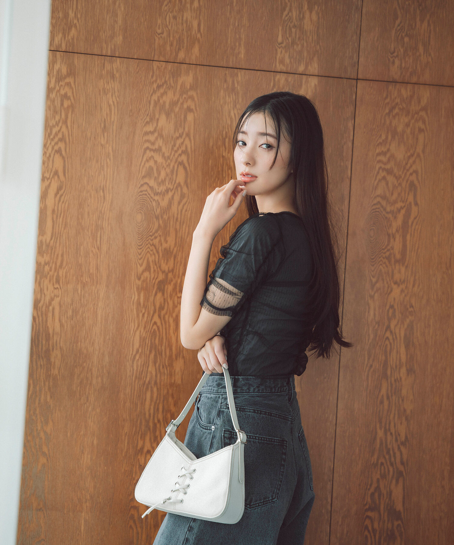  「バギーデニムパンツ」|その他|