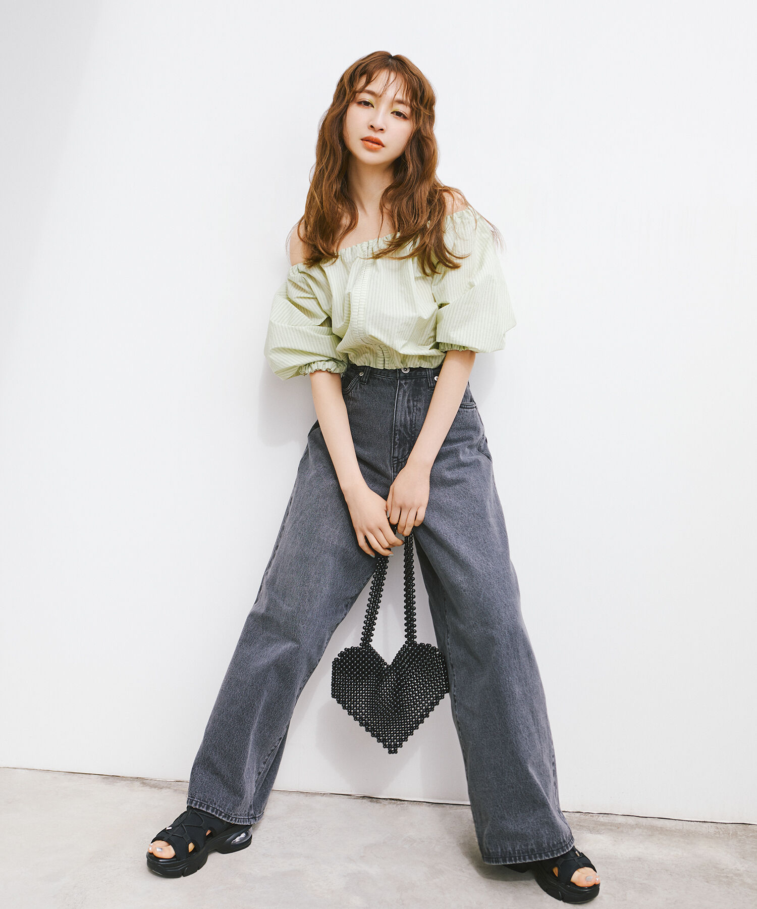  「バギーデニムパンツ」|その他|