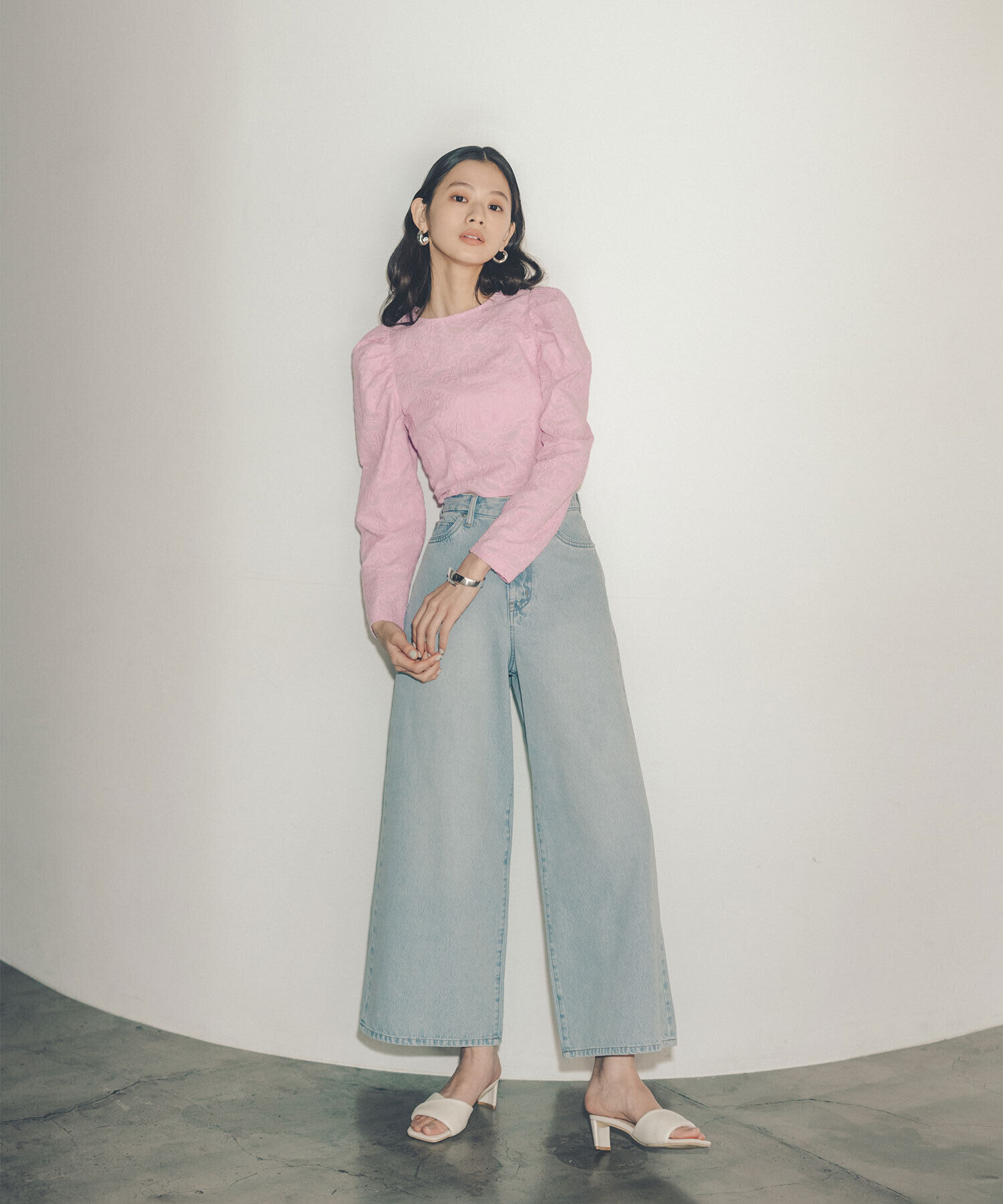  「バギーデニムパンツ」|その他|