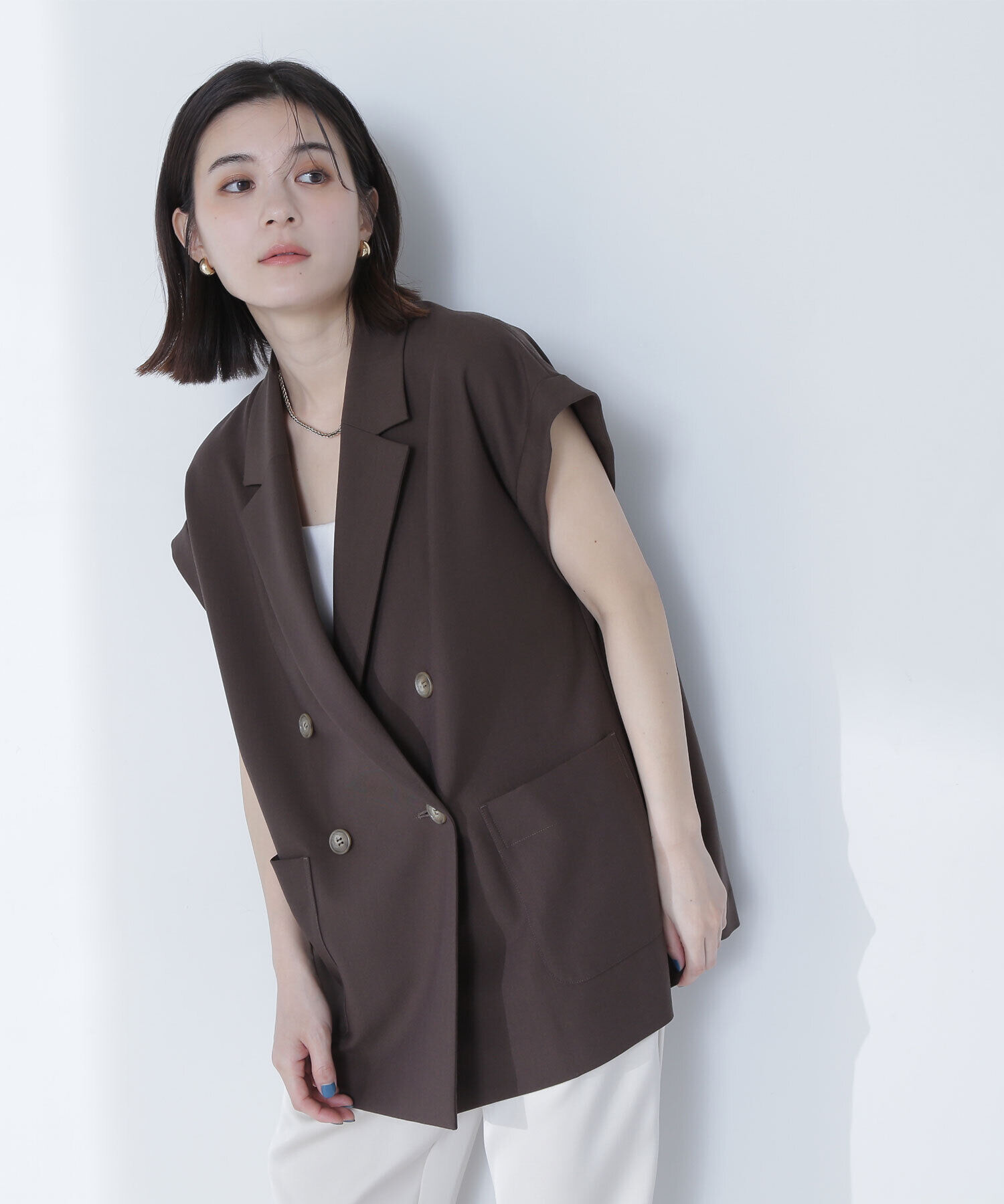  「ダブルブレストボクシージレ」|ブルゾン・スタジャン|