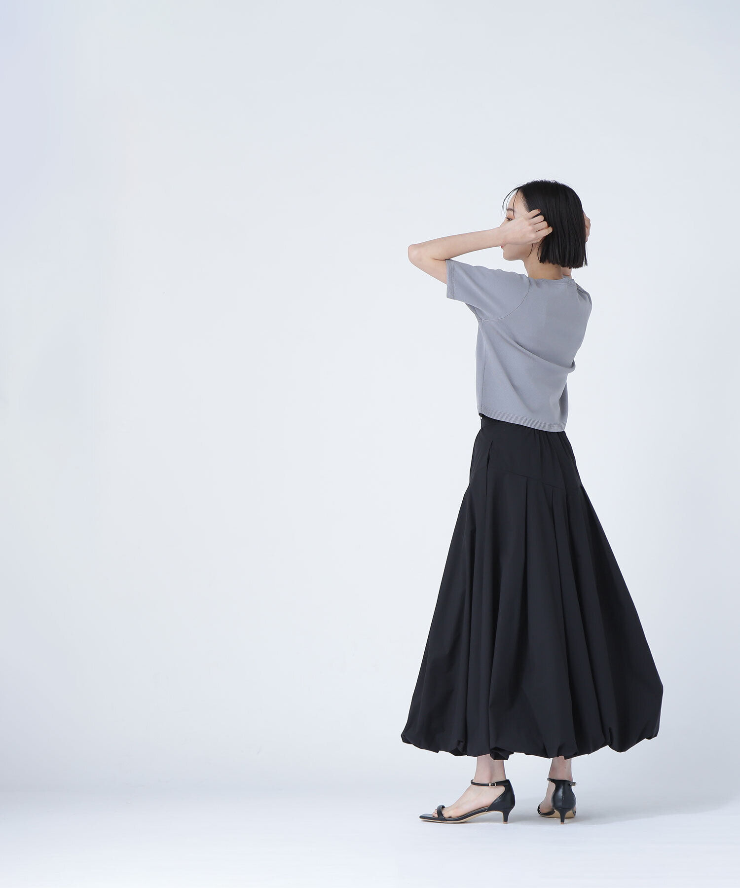  「シルクブレンドカーディガン半袖」|ニット・セーター|