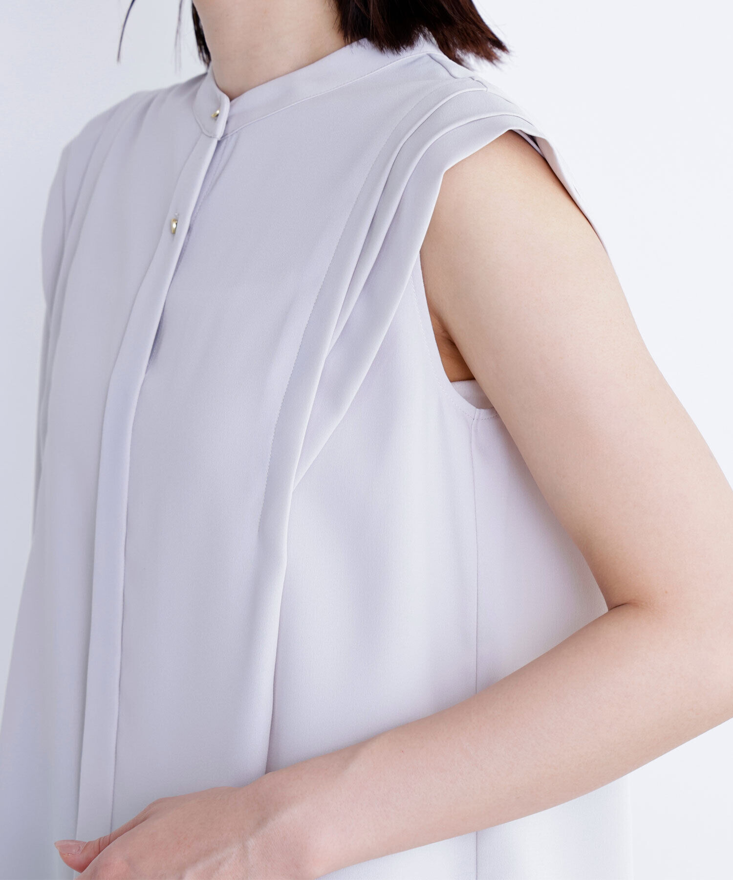  「デザインショルダーブラウス」|シャツ・ブラウス|