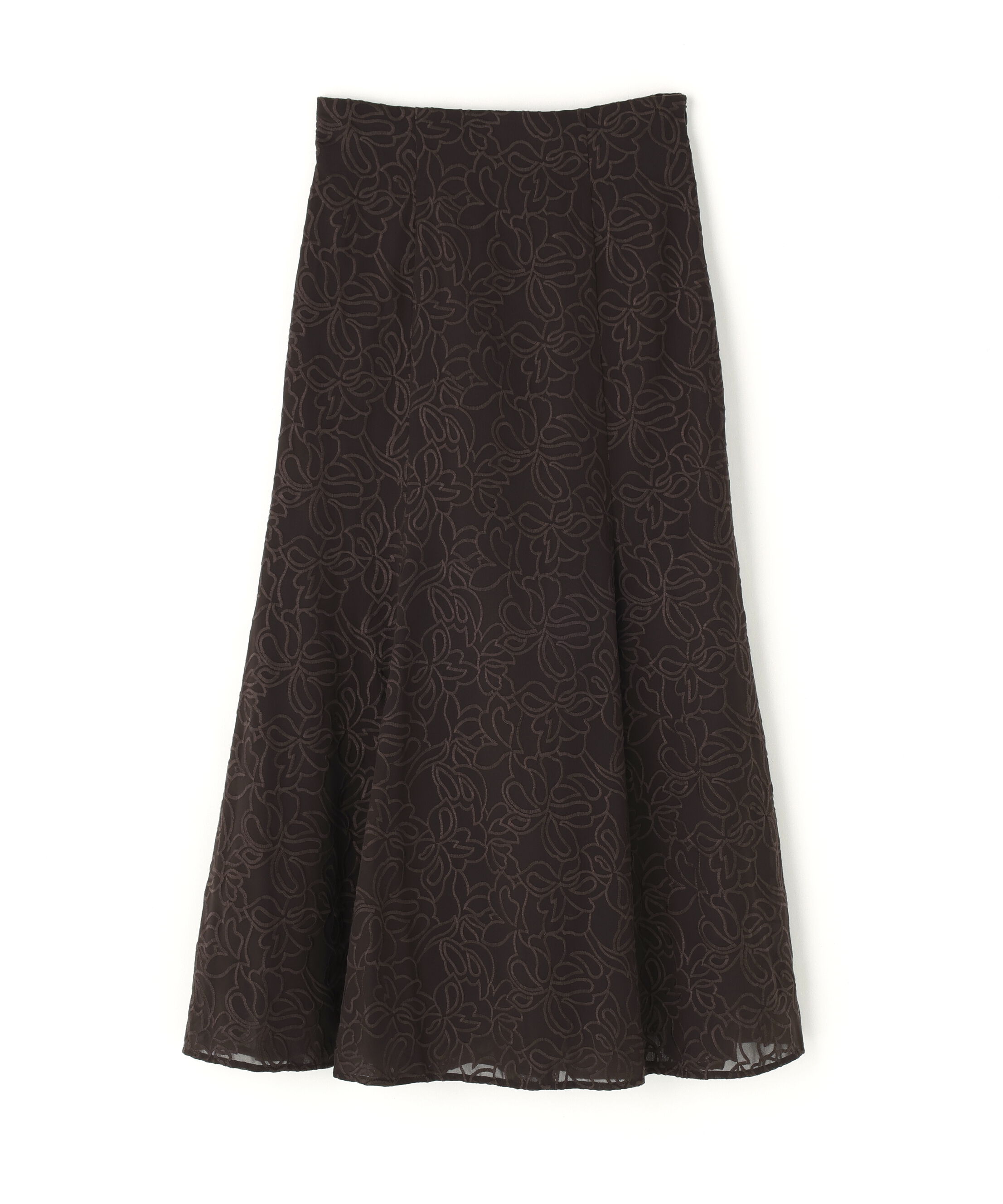  「フラワー刺繍マーメイドスカート」|スカート|