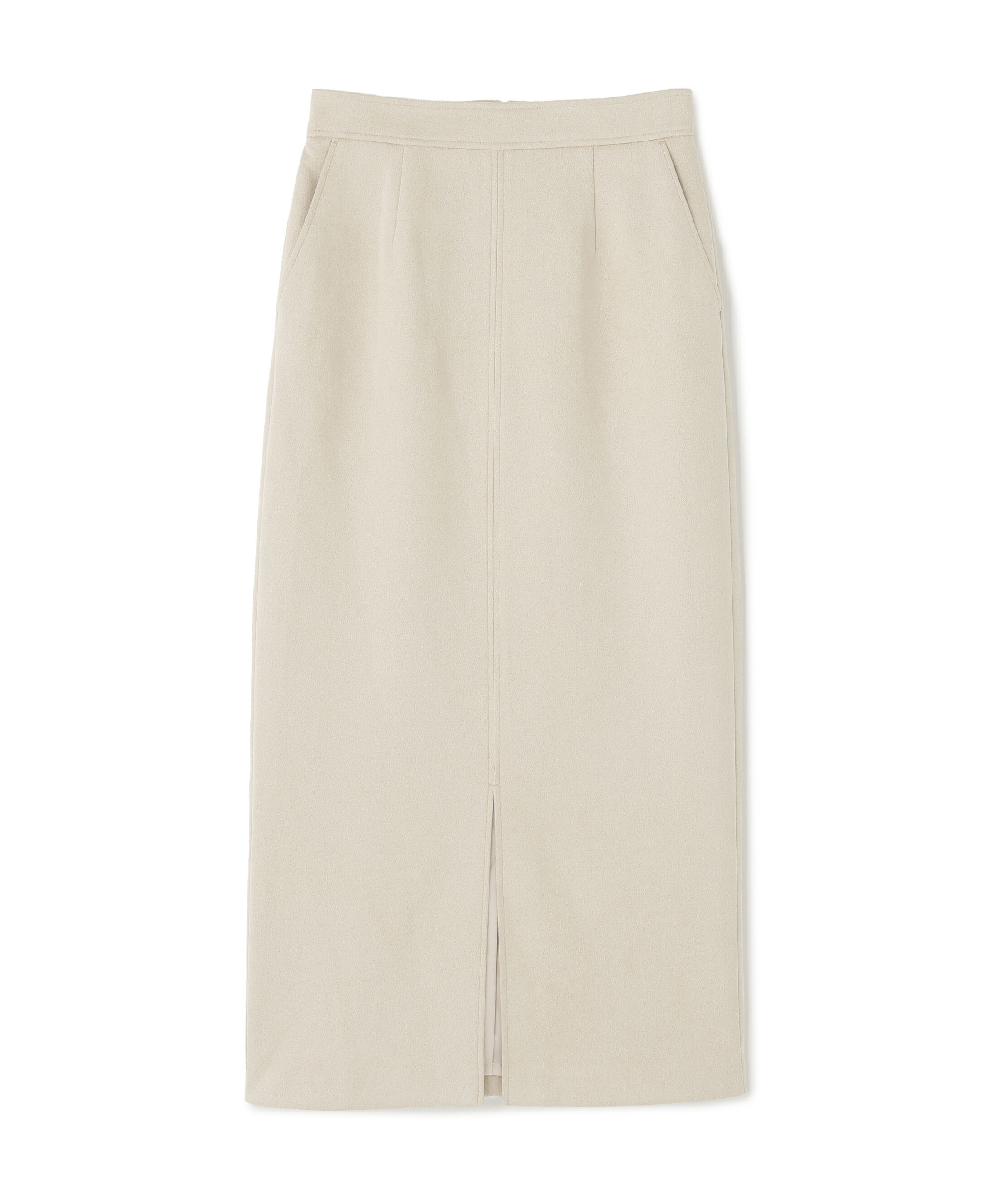  「フェイクスエードシリーズ スリットスカート」|スカート|