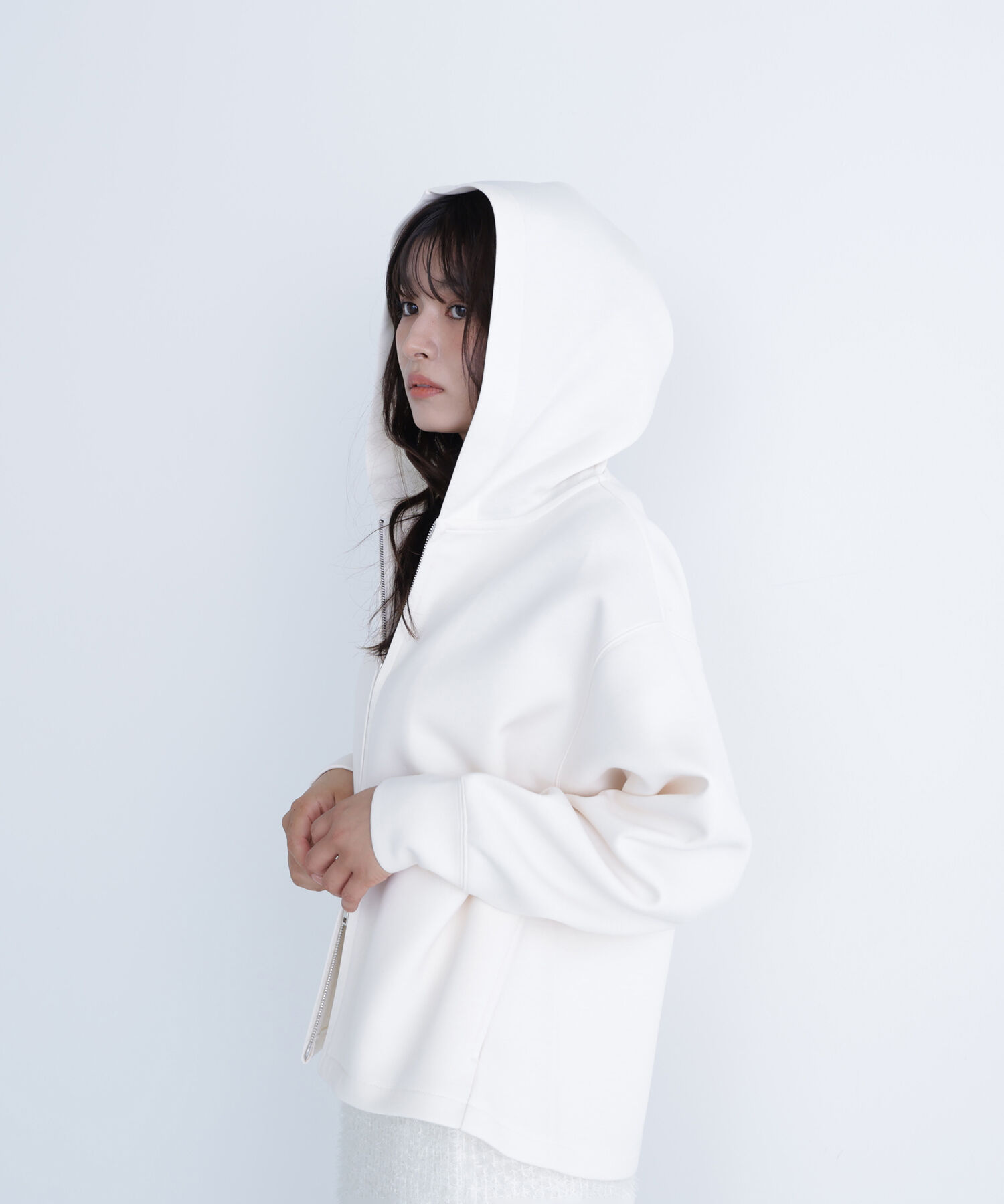  「テントラインダンボールパーカー」|Tシャツ・カットソー|オフホワイト1