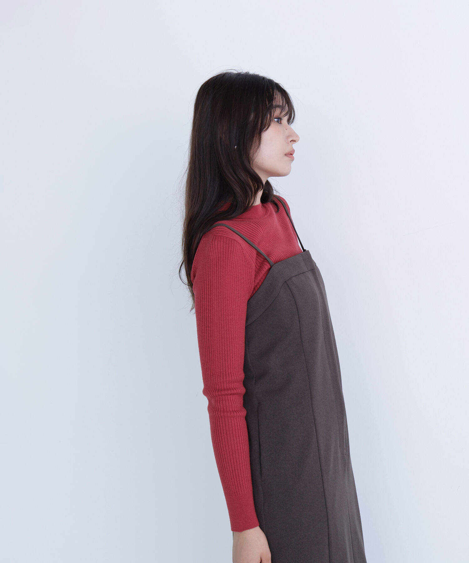  「ウールブレンドニットシリーズ モックネック」|ニット・セーター|