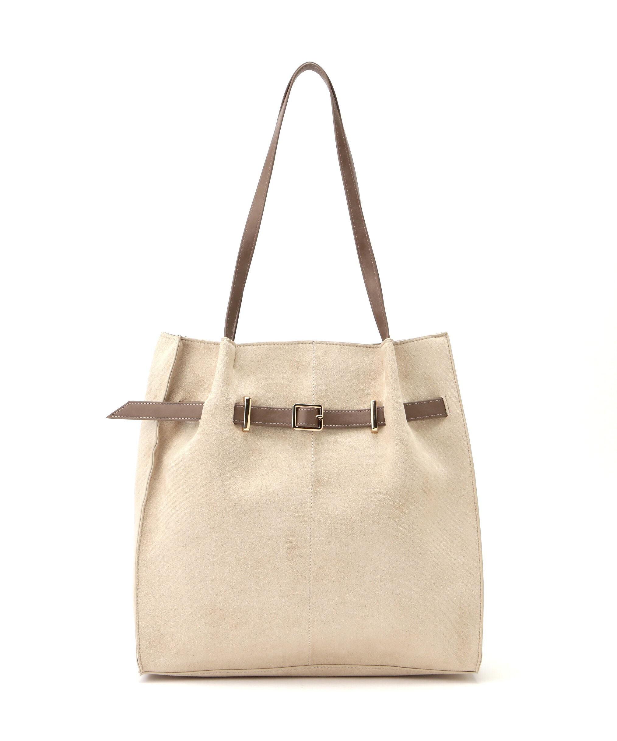  「スウェードタックベルトトートバッグ」|トートバッグ|