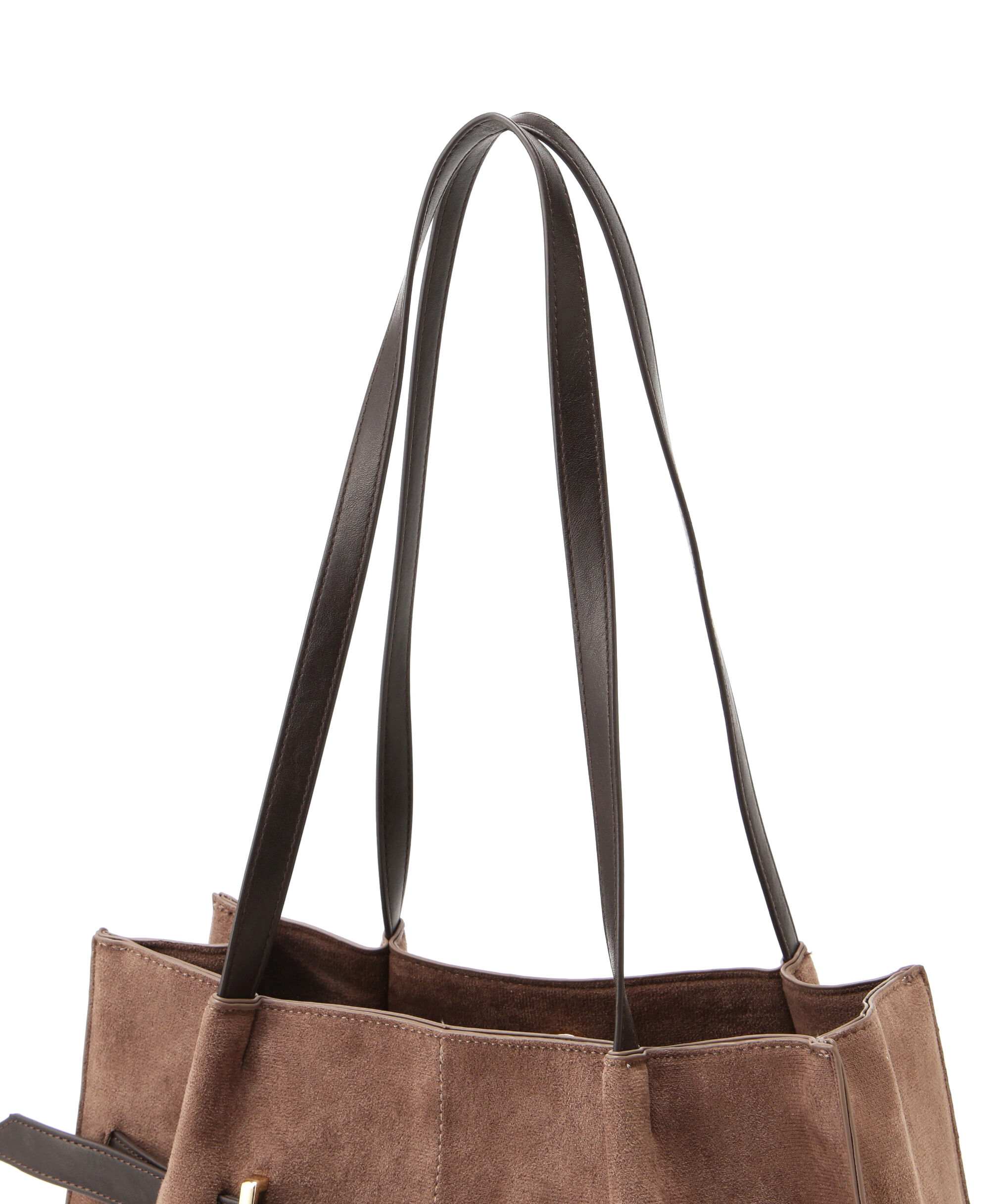  「スウェードタックベルトトートバッグ」|トートバッグ|