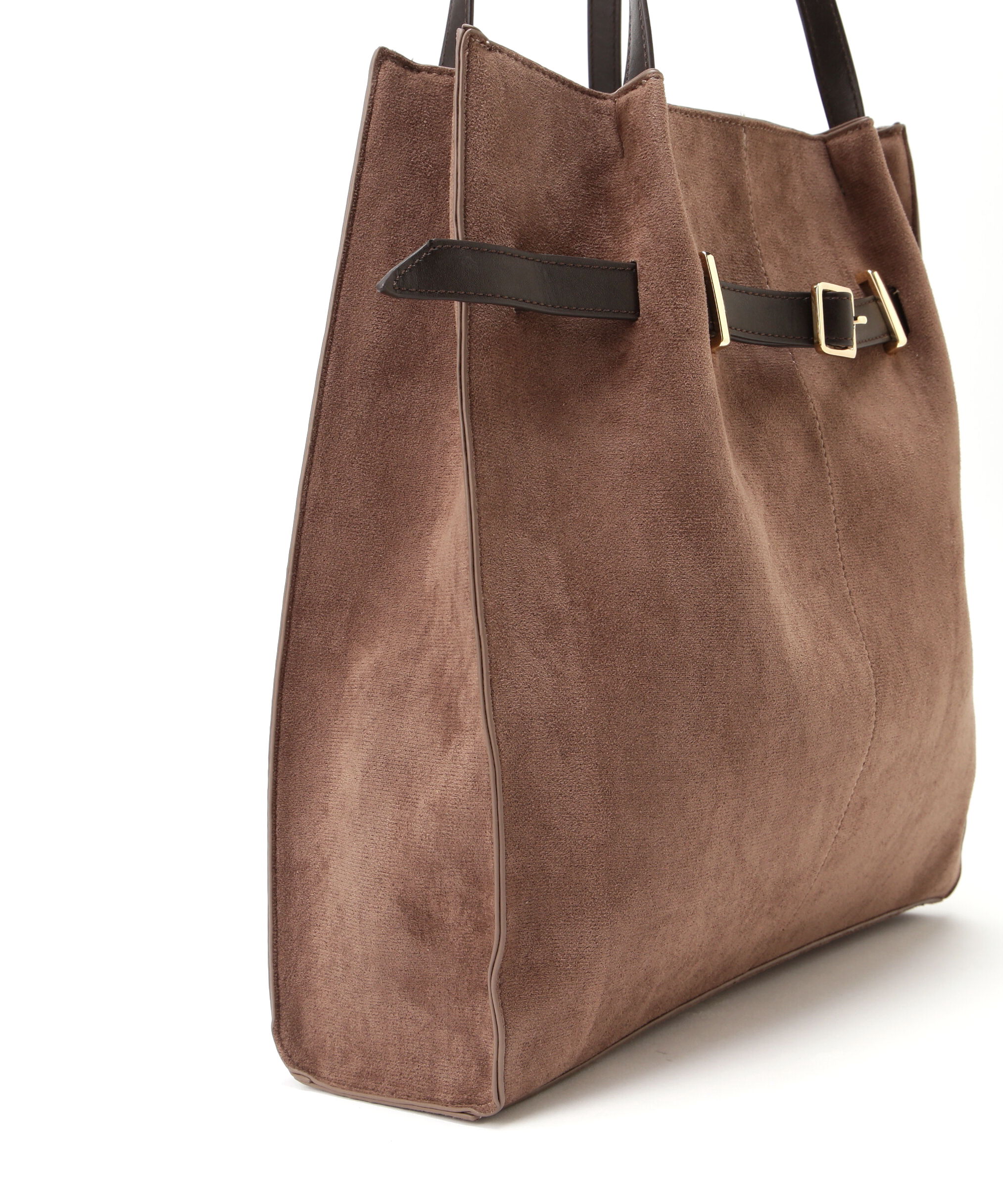  「スウェードタックベルトトートバッグ」|トートバッグ|