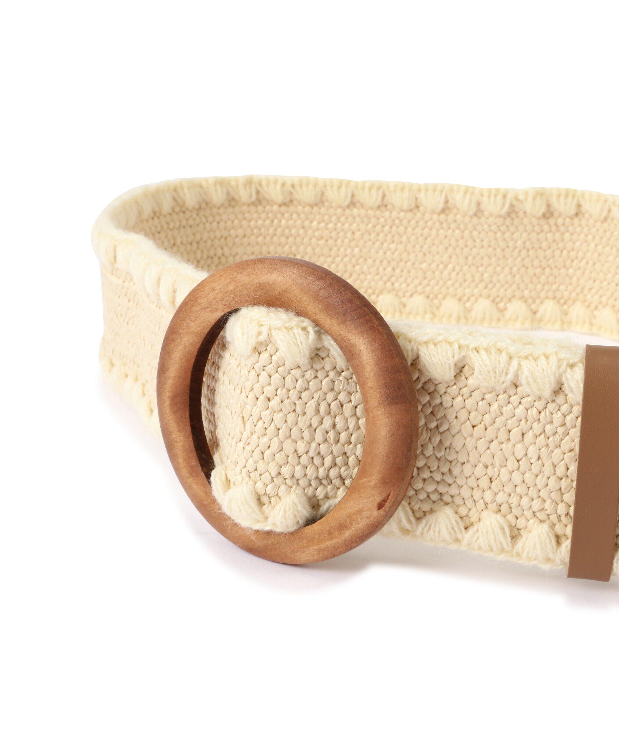  「サークルバックルゴムベルト」|ハンカチ|