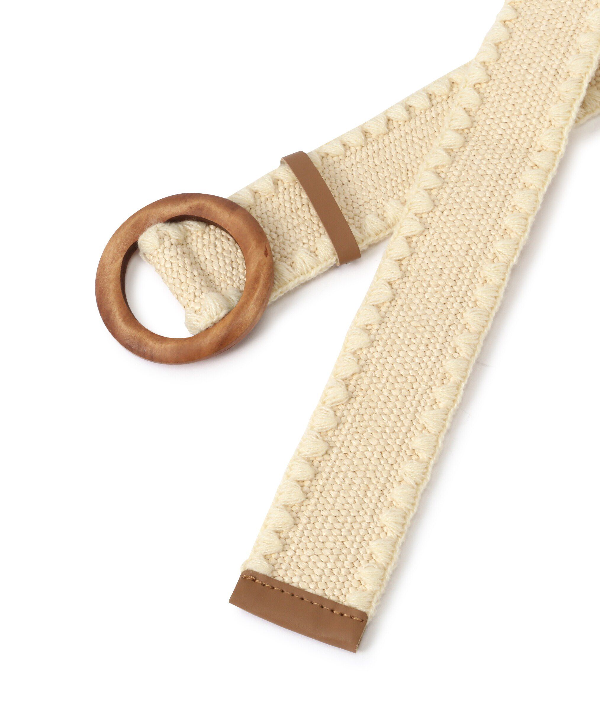  「サークルバックルゴムベルト」|ハンカチ|