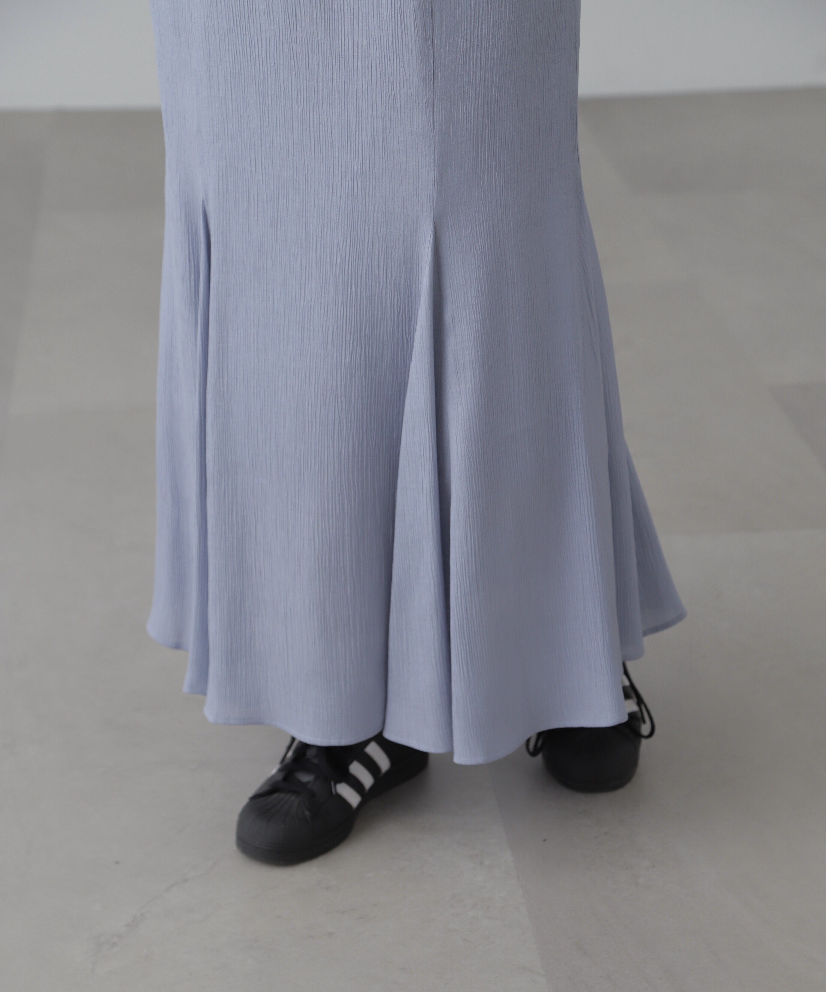  「[低身長サイズ/Sシリーズ]シャイニーフレアマーメイドスカート」|スカート|