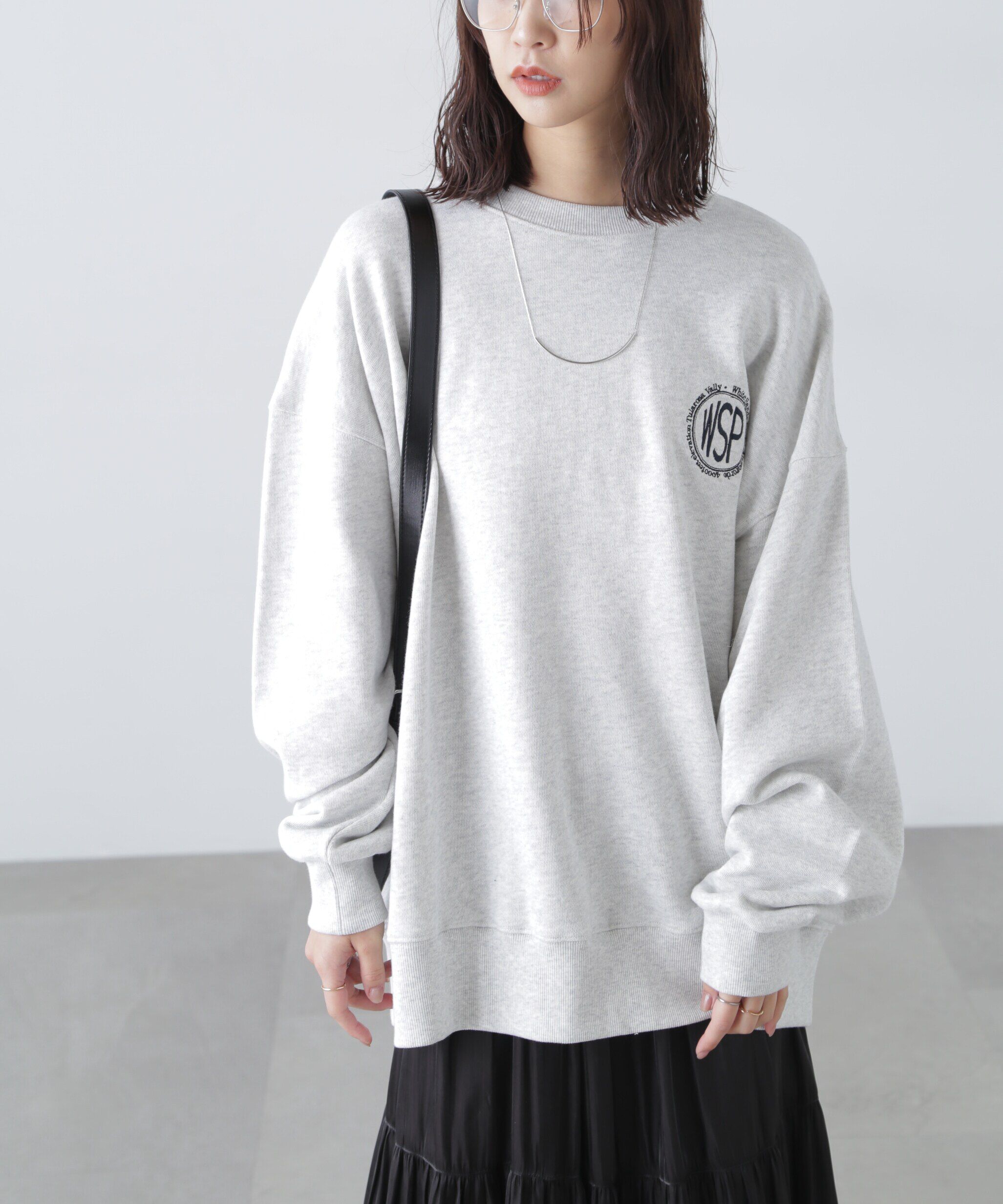  「ロゴビッグスウェット」|Tシャツ・カットソー|オートミール 1