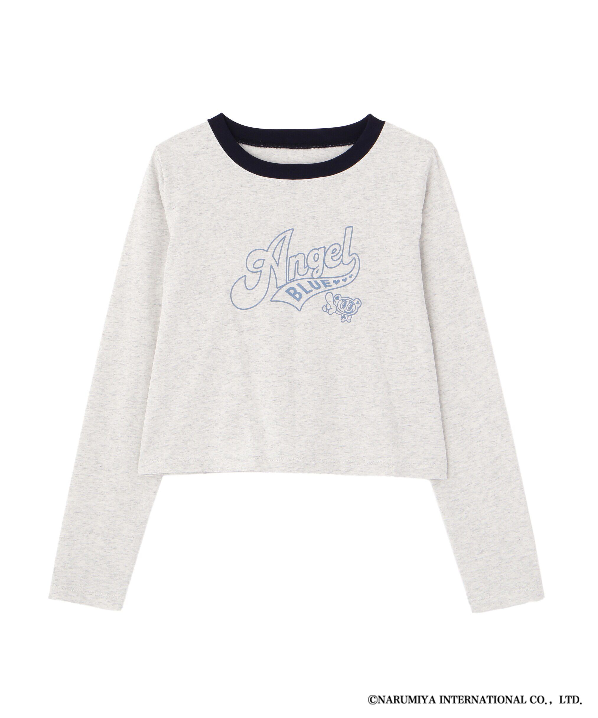  「〈エンジェルブルーコラボ〉リンガーTシャツ」|Tシャツ・カットソー|オートミール 1