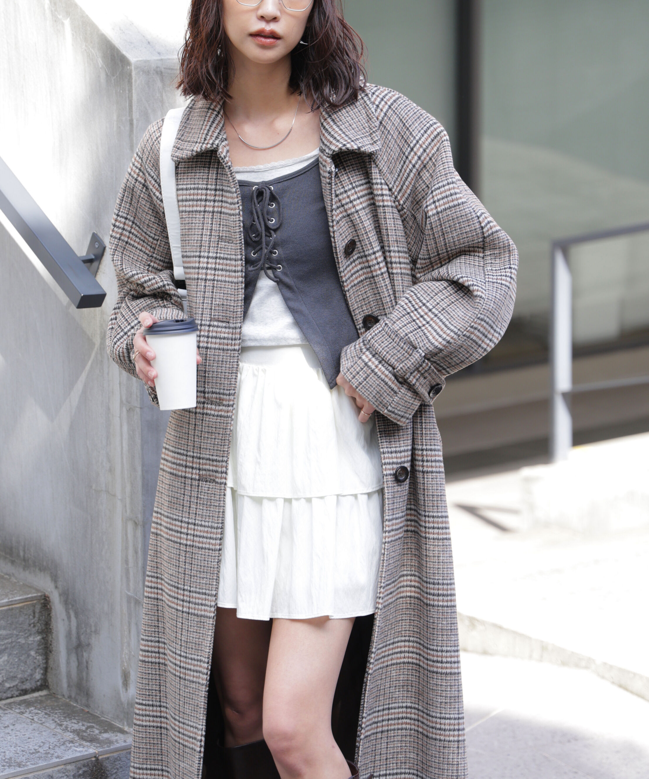  「2wayステンカラーロングコート」|その他|