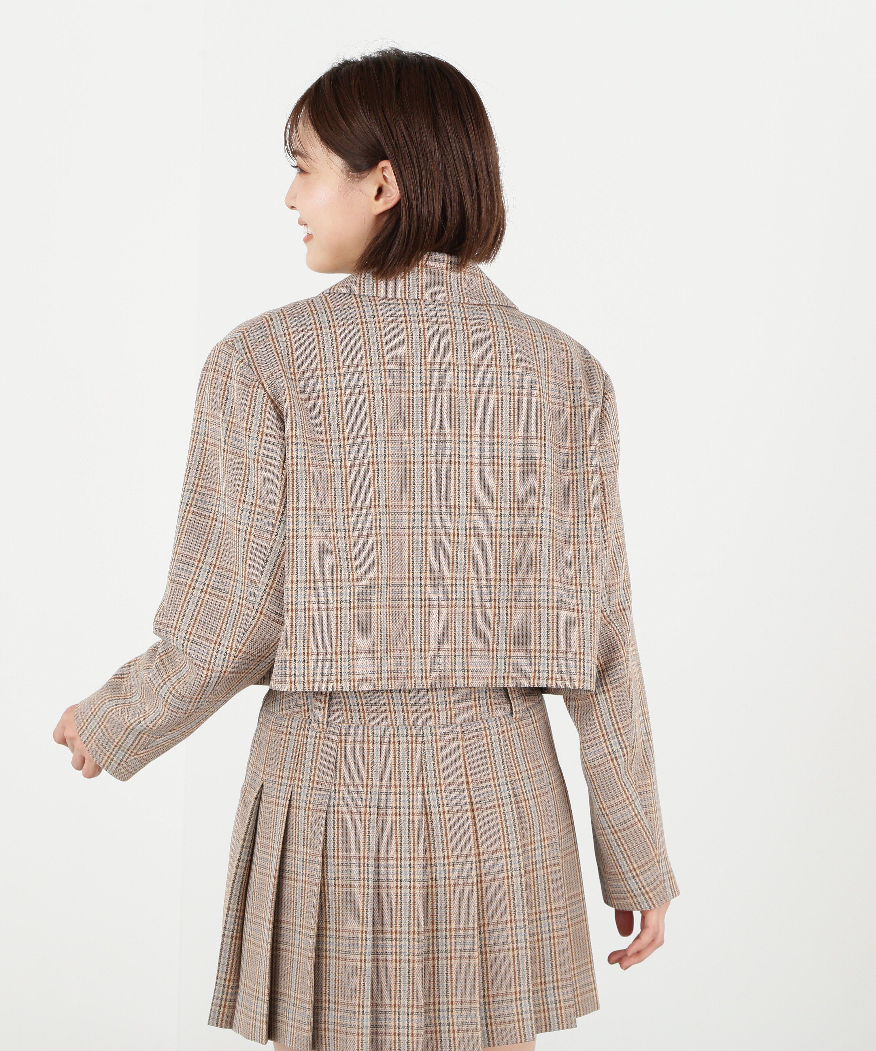  「ショート丈セットアップ　ジャケット」|その他|