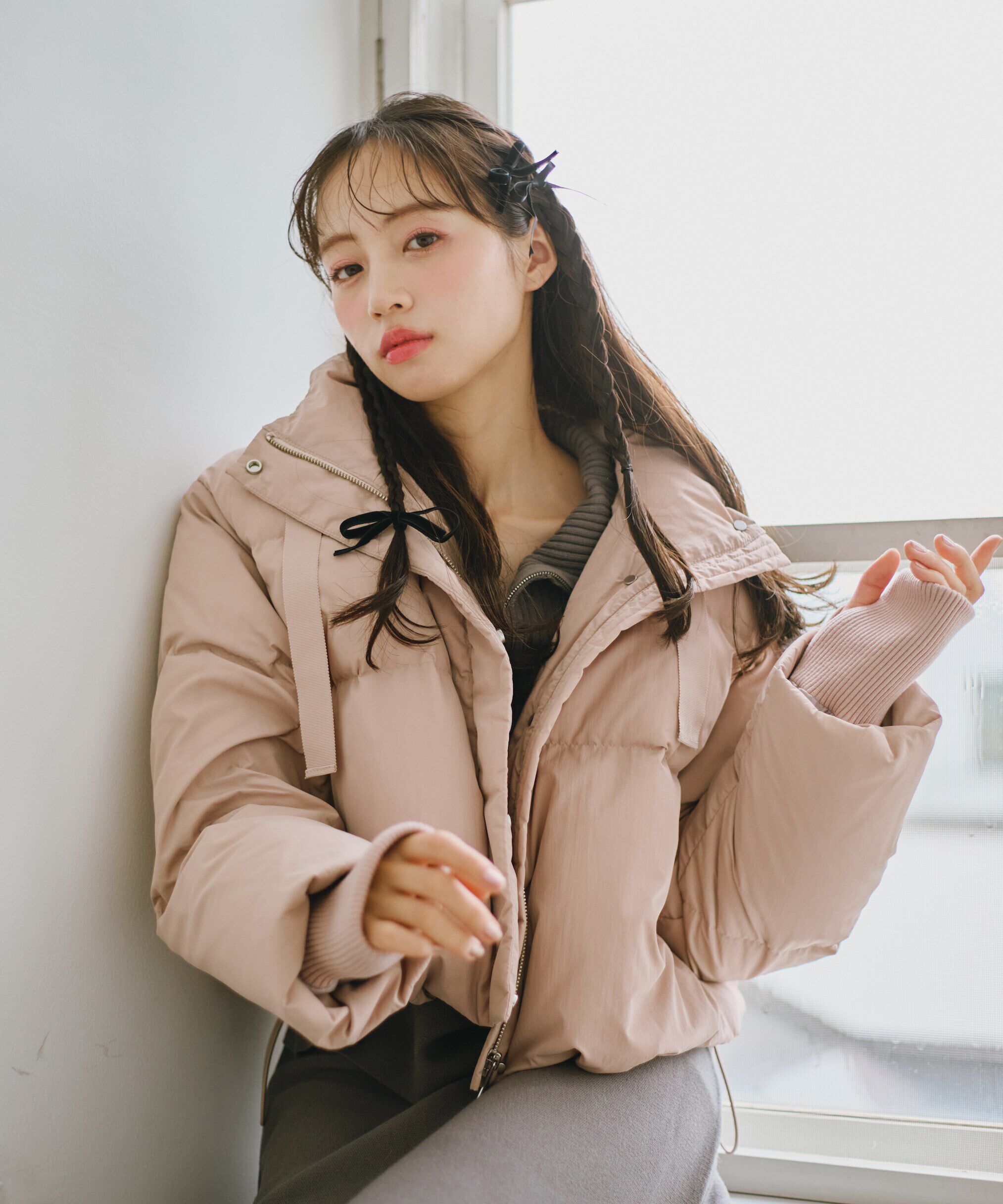  「◆マルチウェイショートダウン WEB限定カラー:ピンク」|その他|ピンク