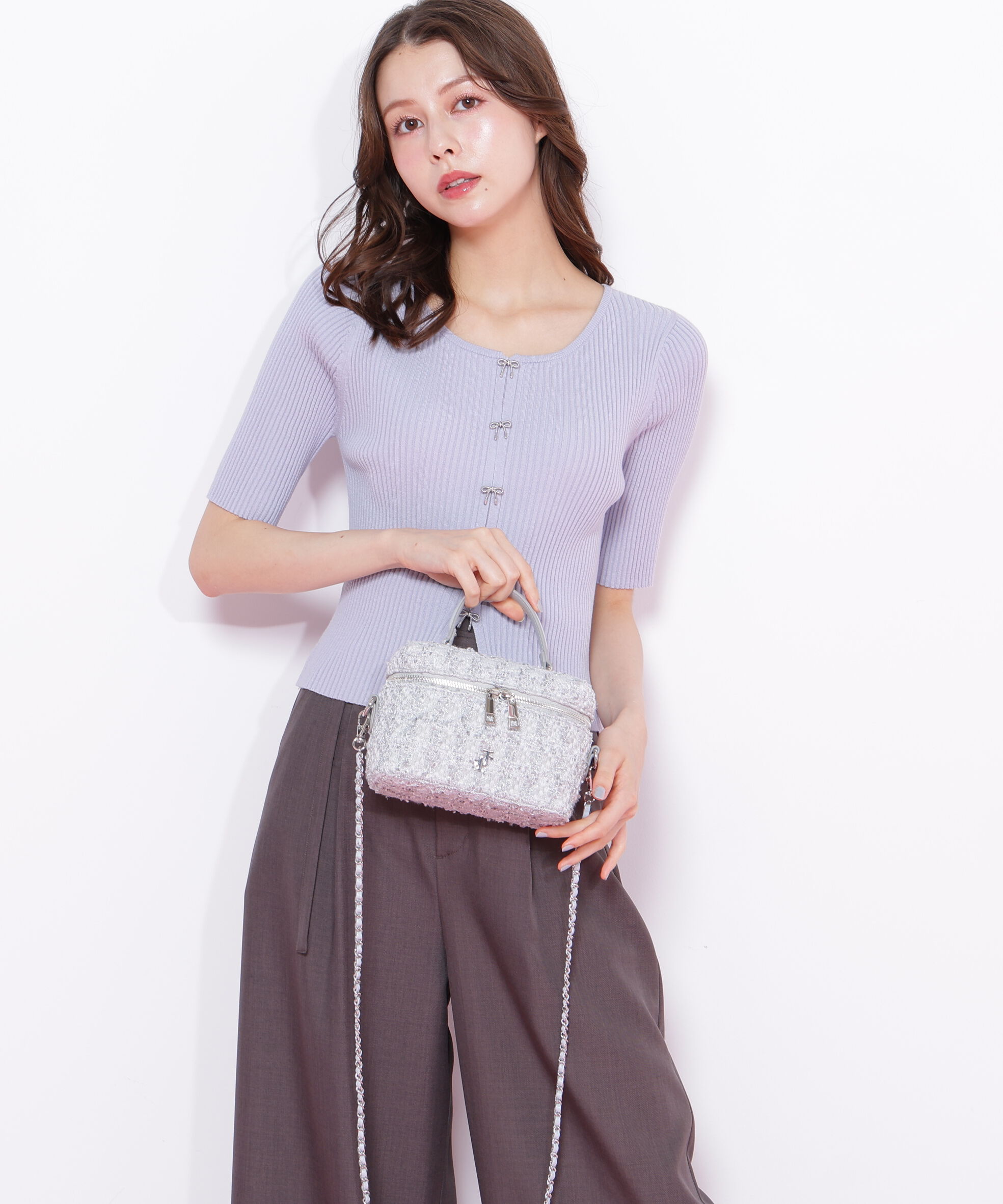  「ツイードキルティングバニティ」|その他|