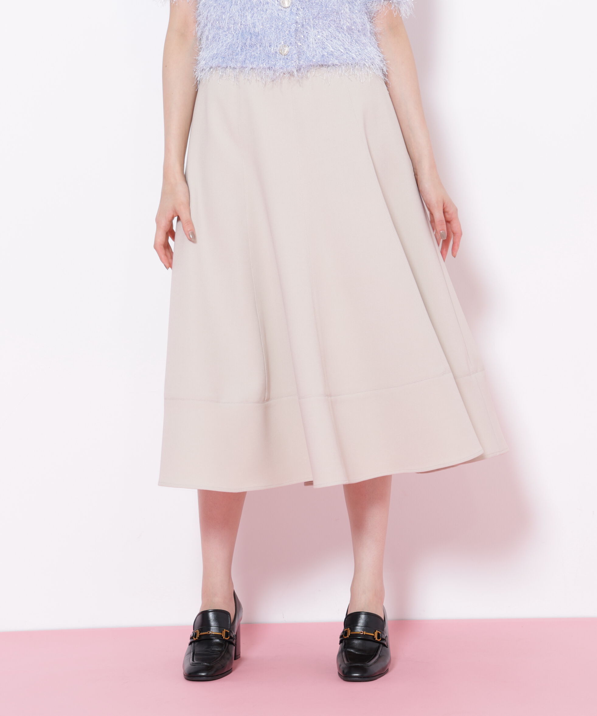  「ステッチフレアスカート」|スカート|